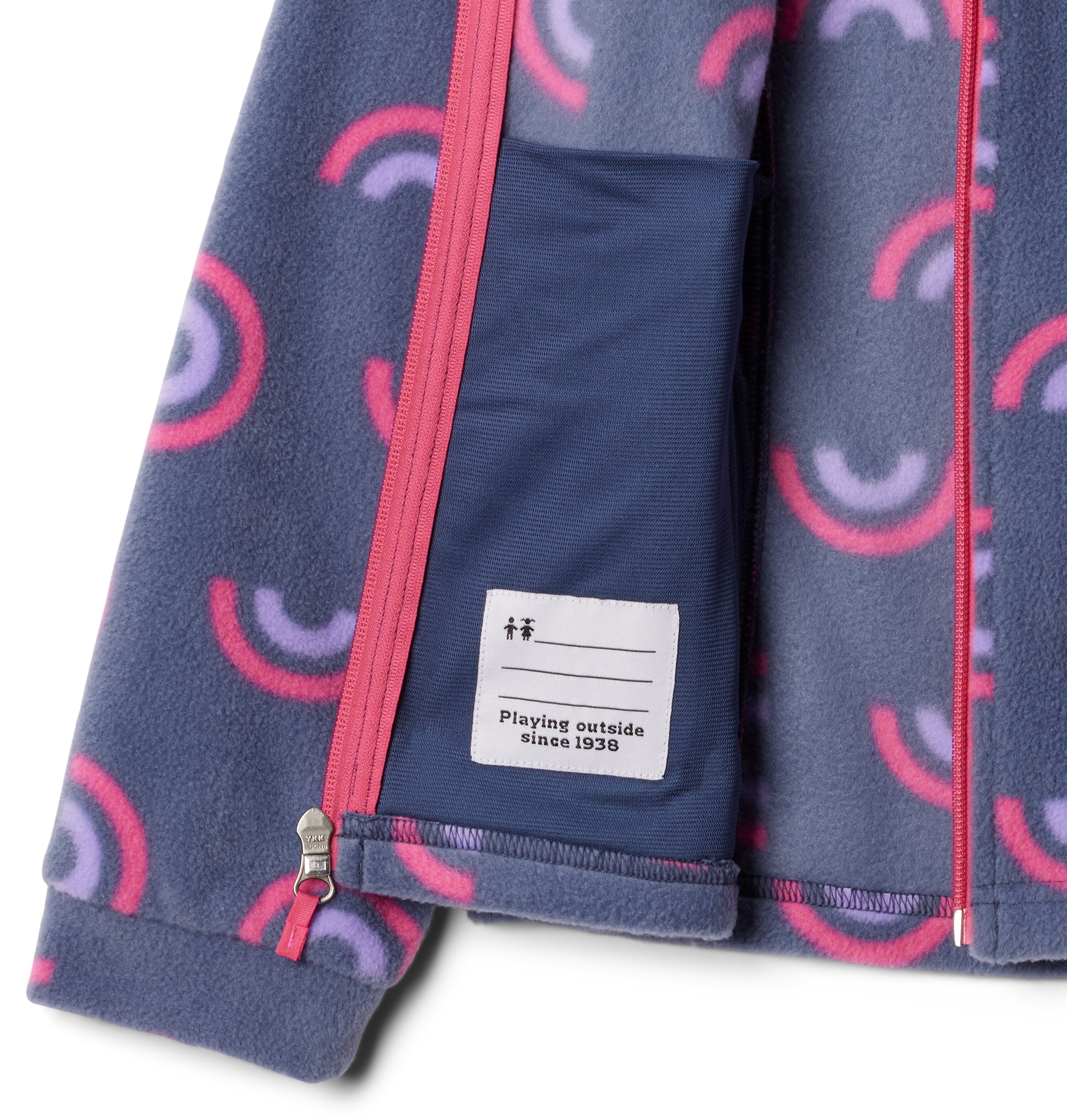 CHAMARRA NIÑA COLUMBIA | BENTON SPRINGS II PRINTED FLEECE