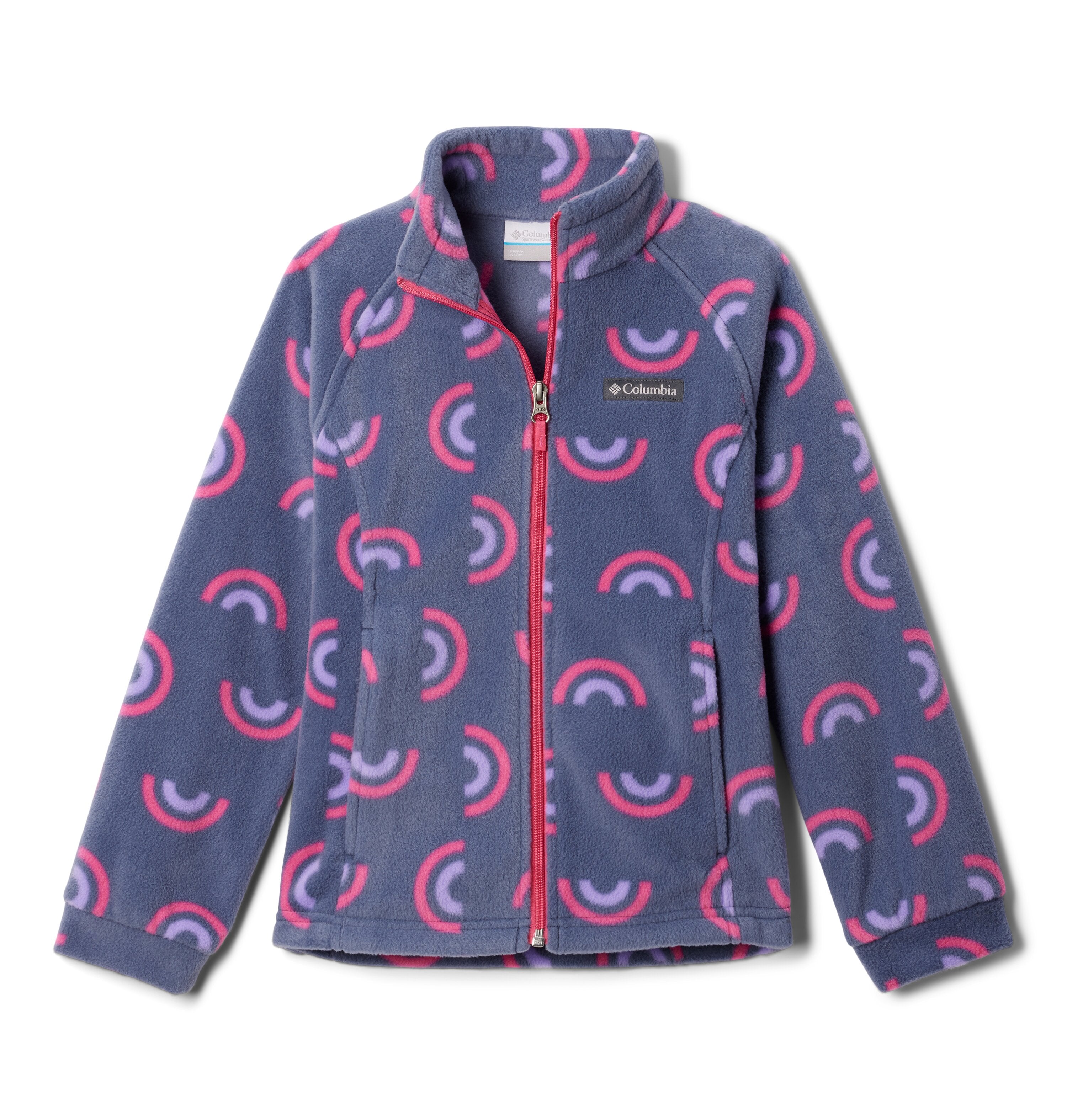 CHAMARRA NIÑA COLUMBIA | BENTON SPRINGS II PRINTED FLEECE