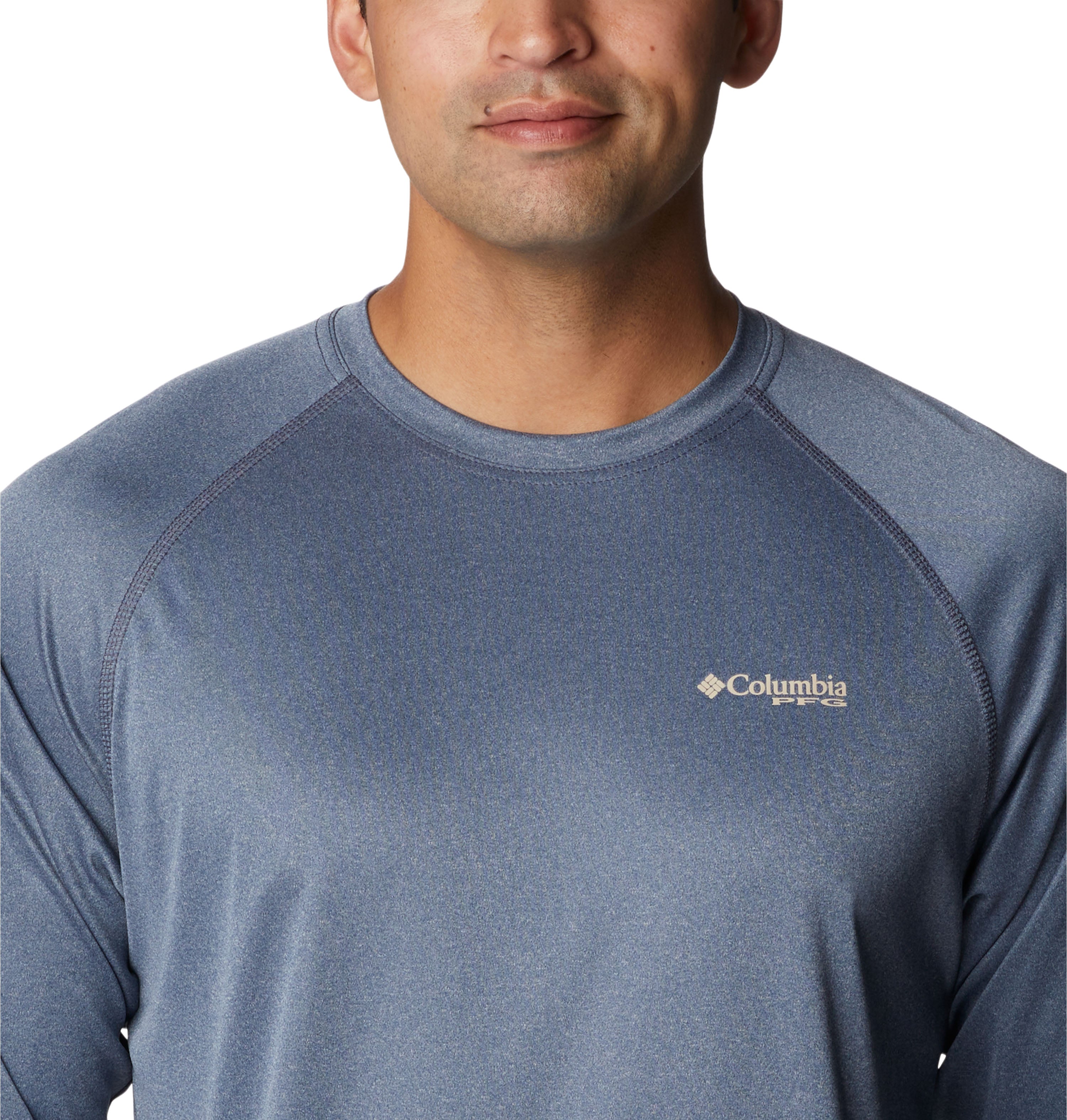 PLAYERA HOMBRE COLUMBIA | TERMINAL TACKLE HEATHER