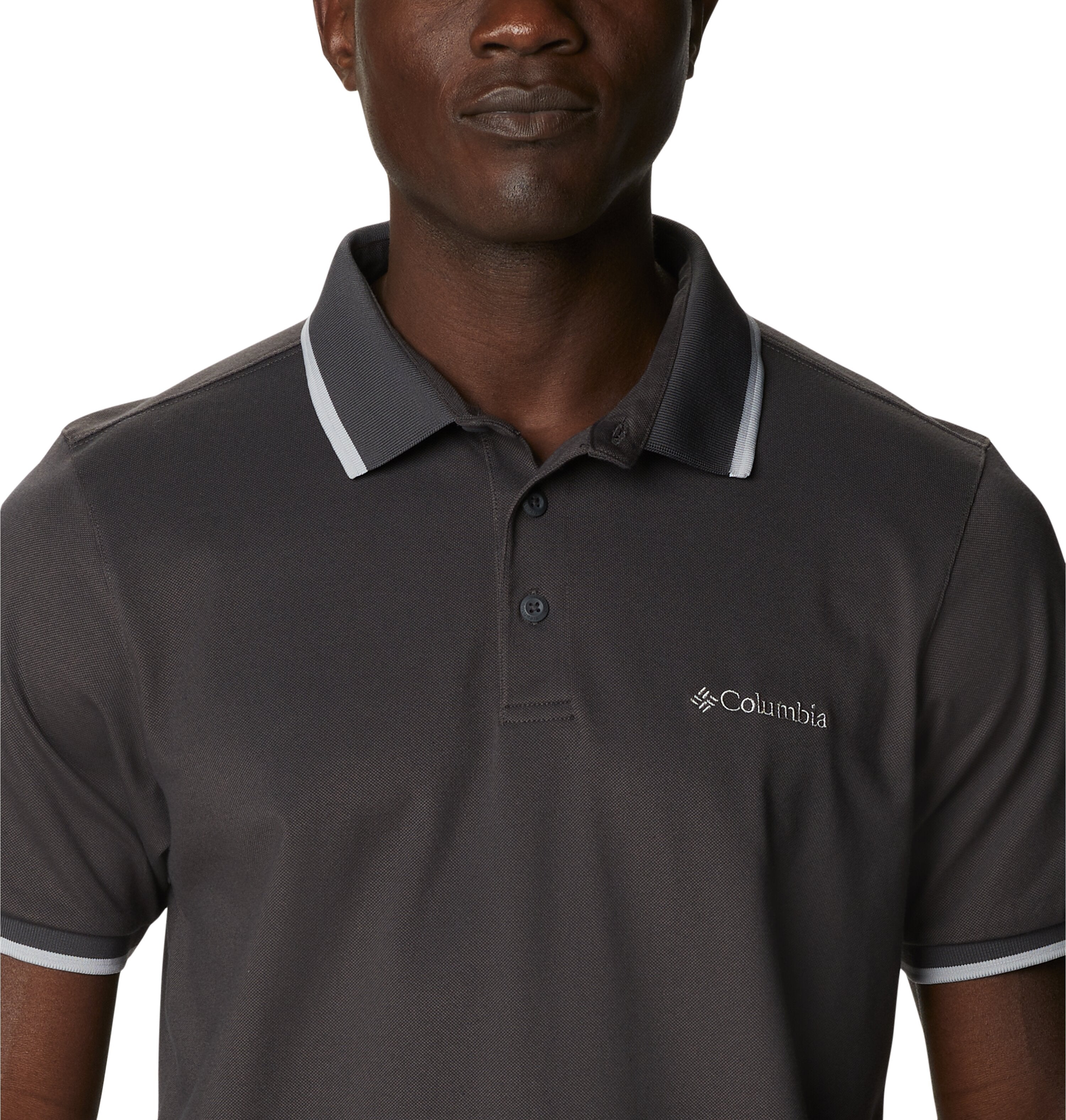 PLAYERA TIPO POLO HOMBRE COLUMBIA | COVE DOME BUTTE SOLID PIQUÉ