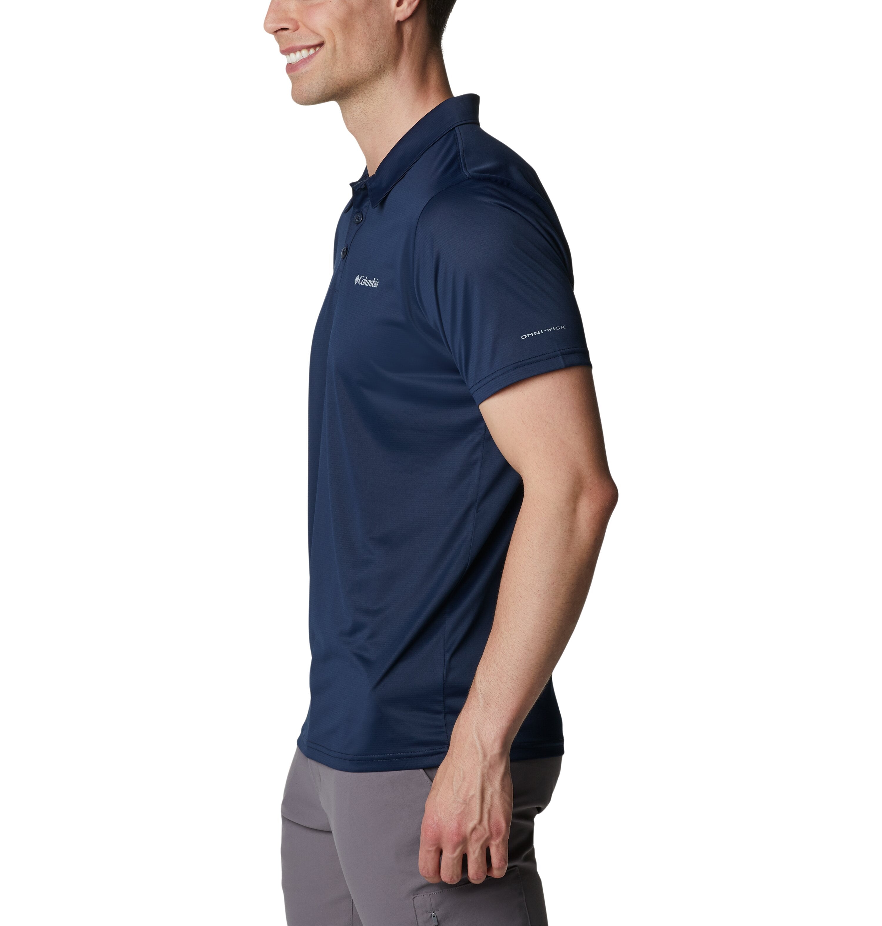 PLAYERA TIPO POLO HOMBRE COLUMBIA | HIKE