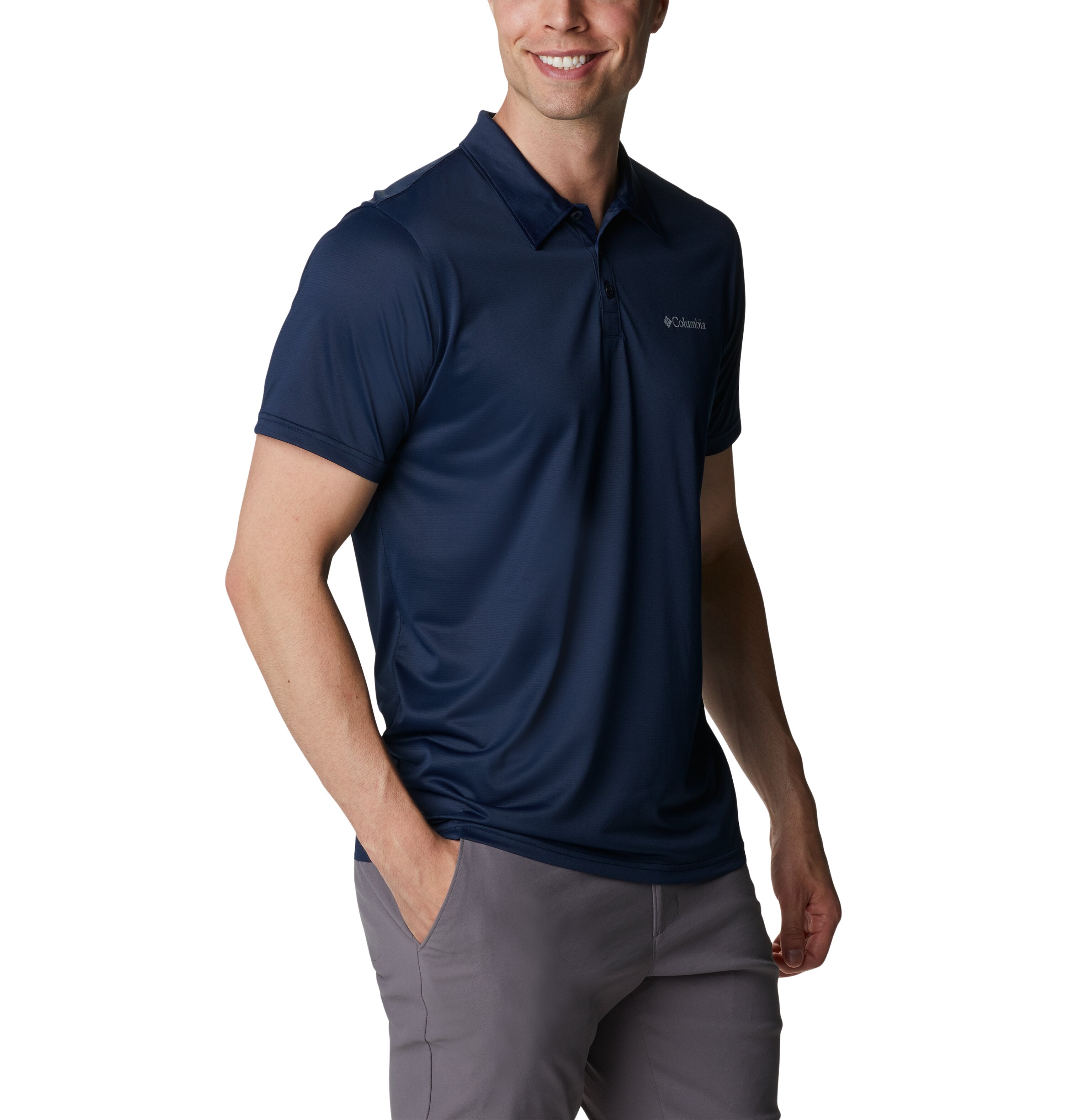 PLAYERA TIPO POLO HOMBRE COLUMBIA | HIKE