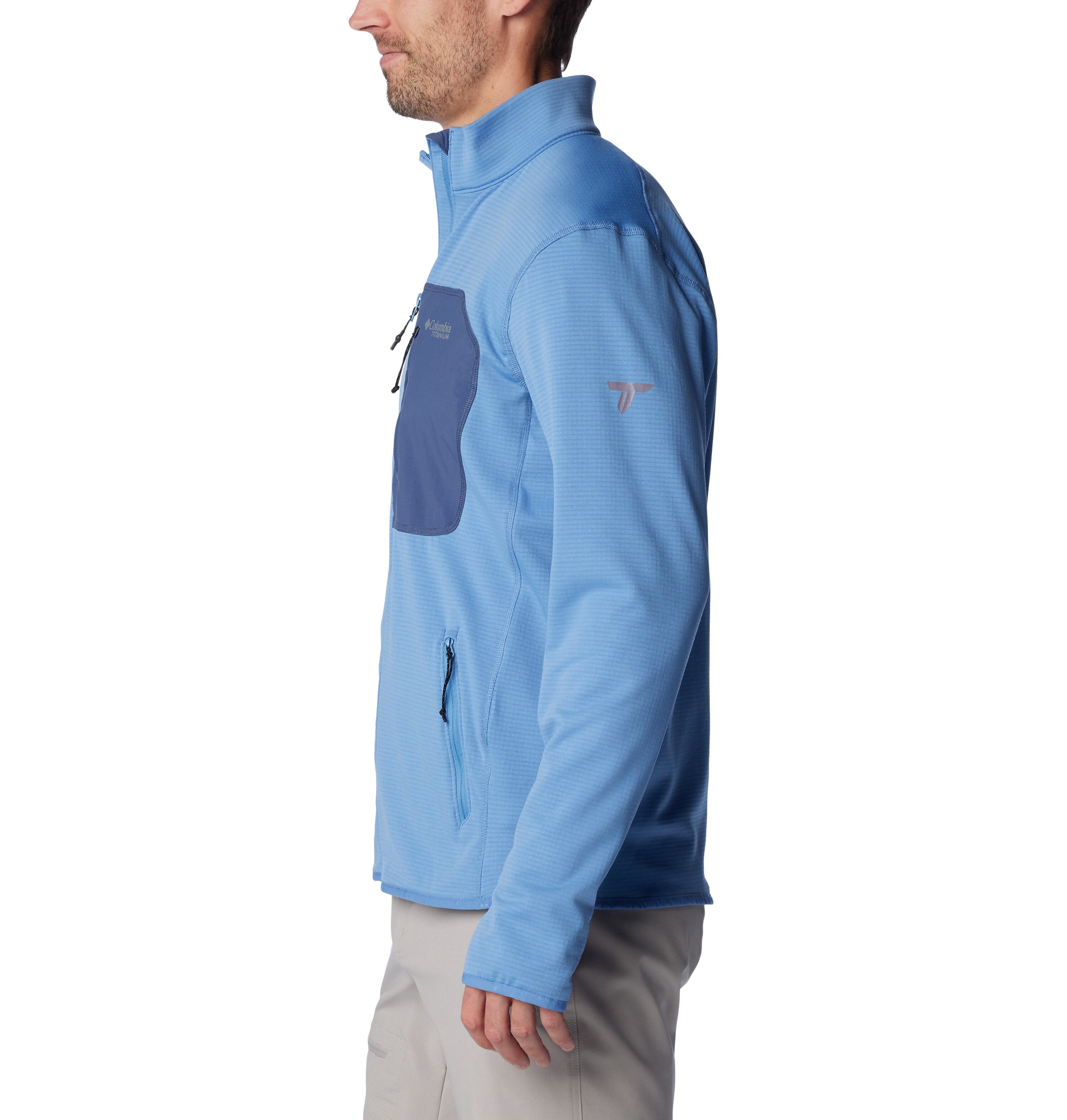 CHAMARRA HOMBRE COLUMBIA | TRIPLE CANYON GRID FLEECE FULL ZIP