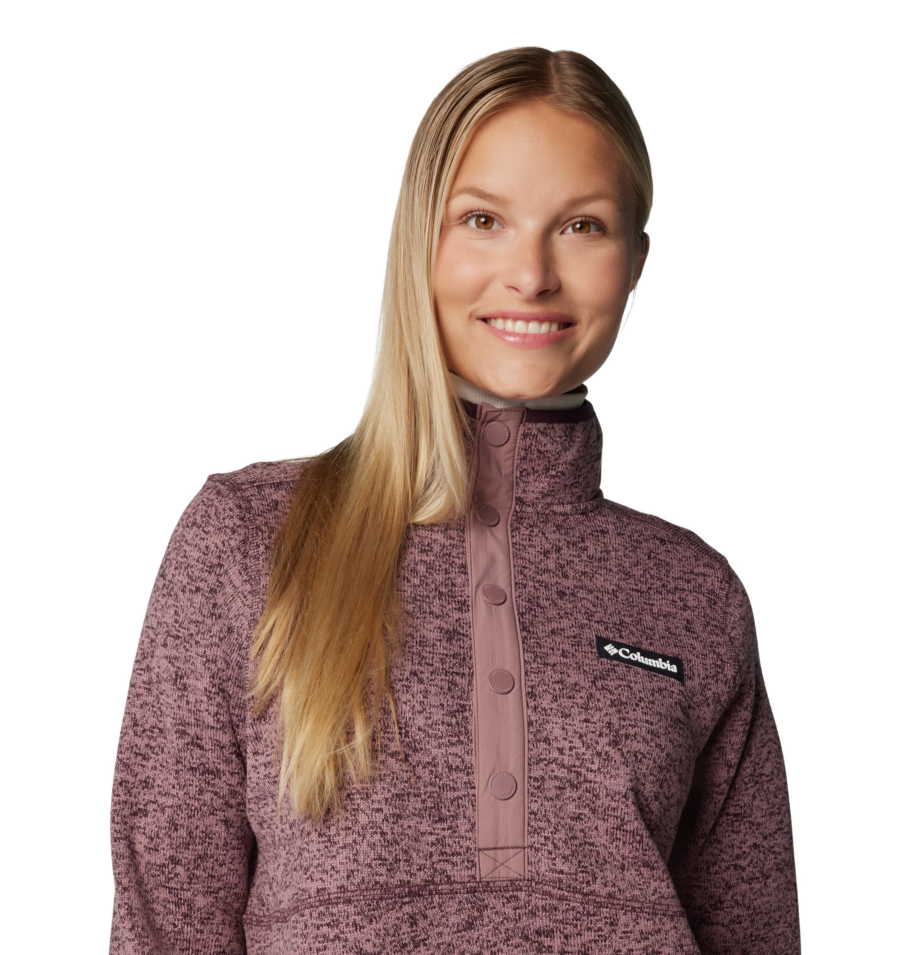 SUDADERA MUJER COLUMBIA | SWEATER WEATER 1/2 SNAP