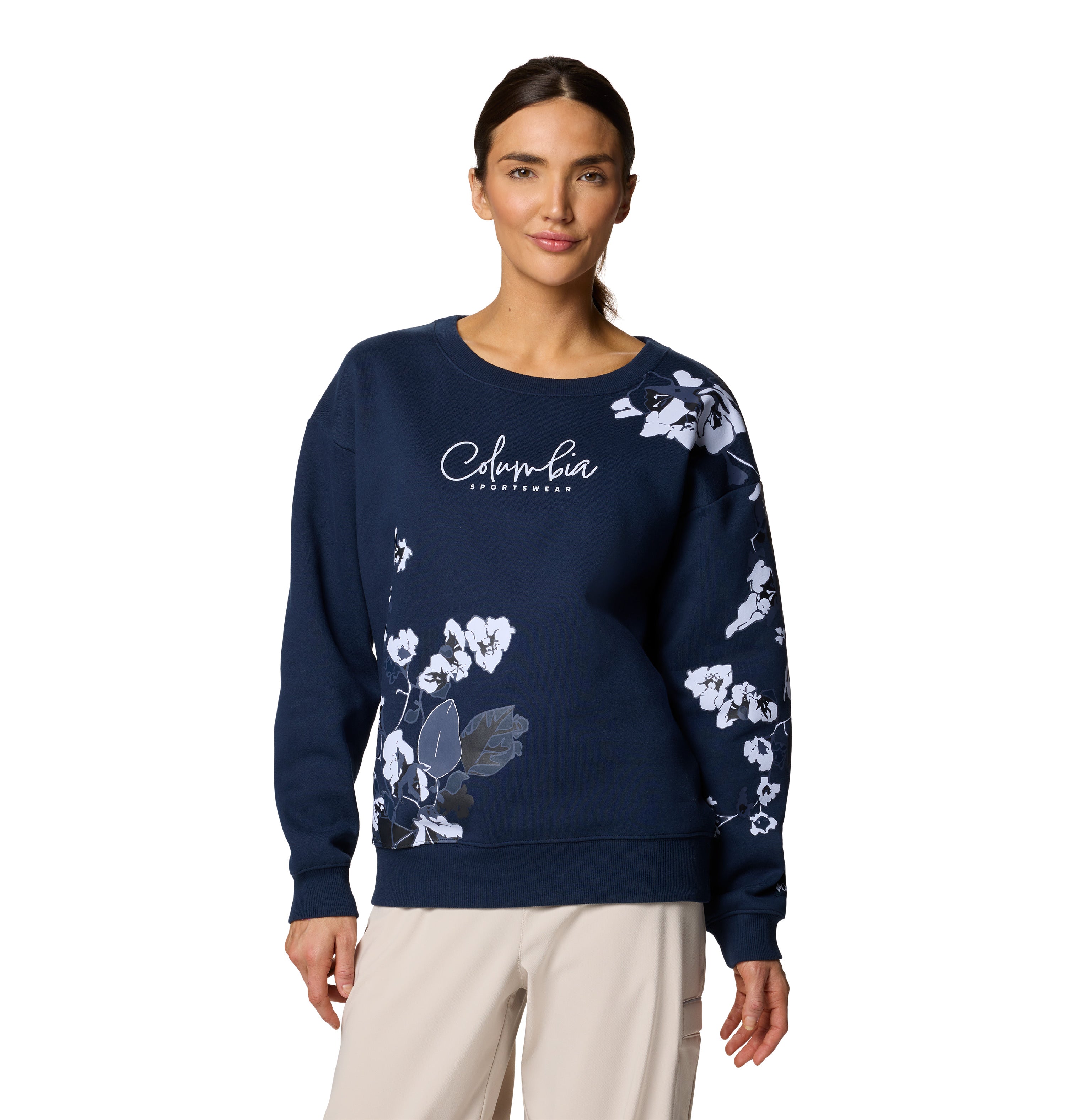 SUDADERA MUJER COLUMBIA | MERIDIAN CREEK CREW