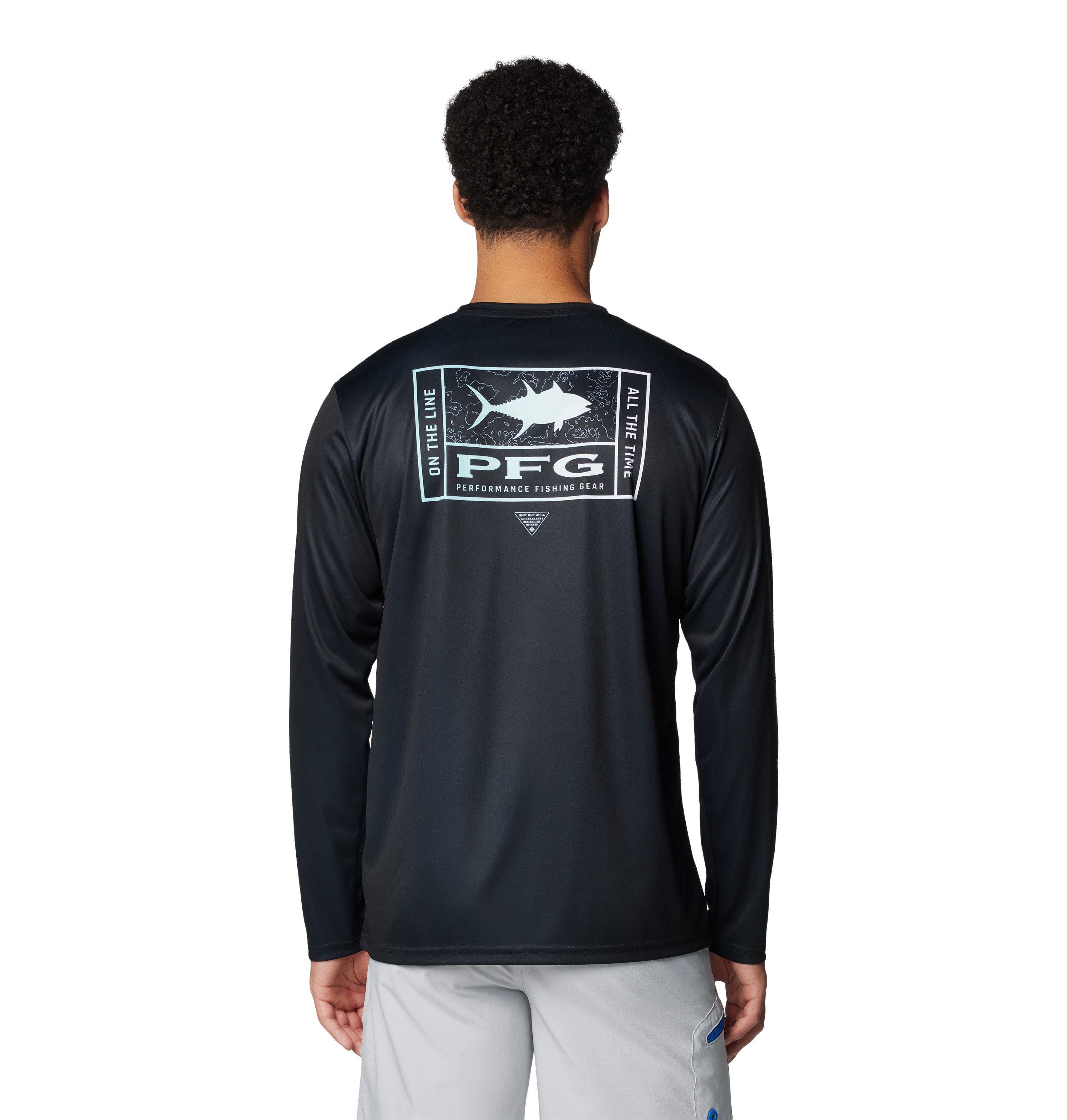 PLAYERA HOMBRE COLUMBIA | TERMINAL TACKLE PFG LINE TIME LS