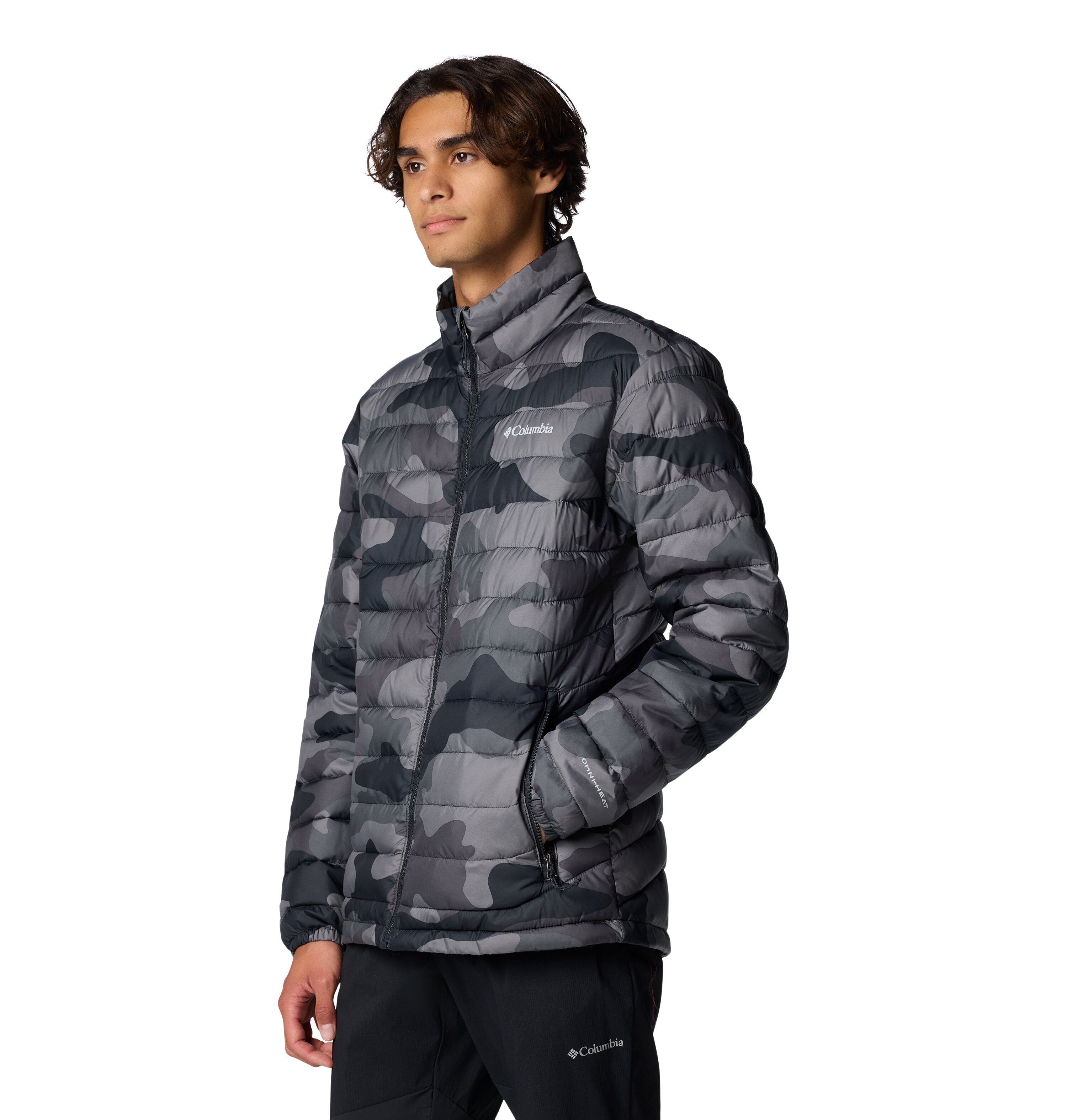 CHAMARRA HOMBRE COLUMBIA |POWDER LITE II PRINTED JACKET