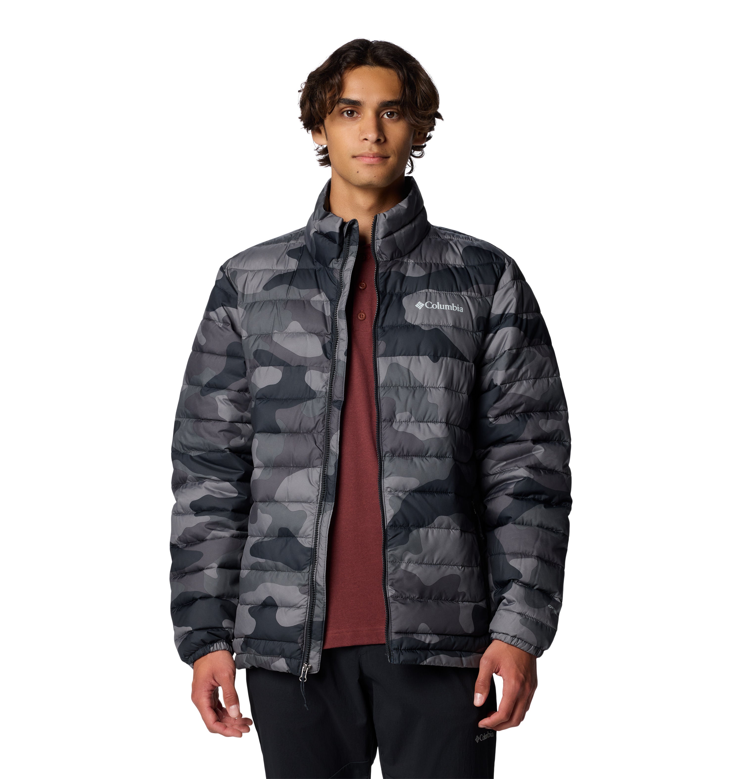 CHAMARRA HOMBRE COLUMBIA |POWDER LITE II PRINTED JACKET