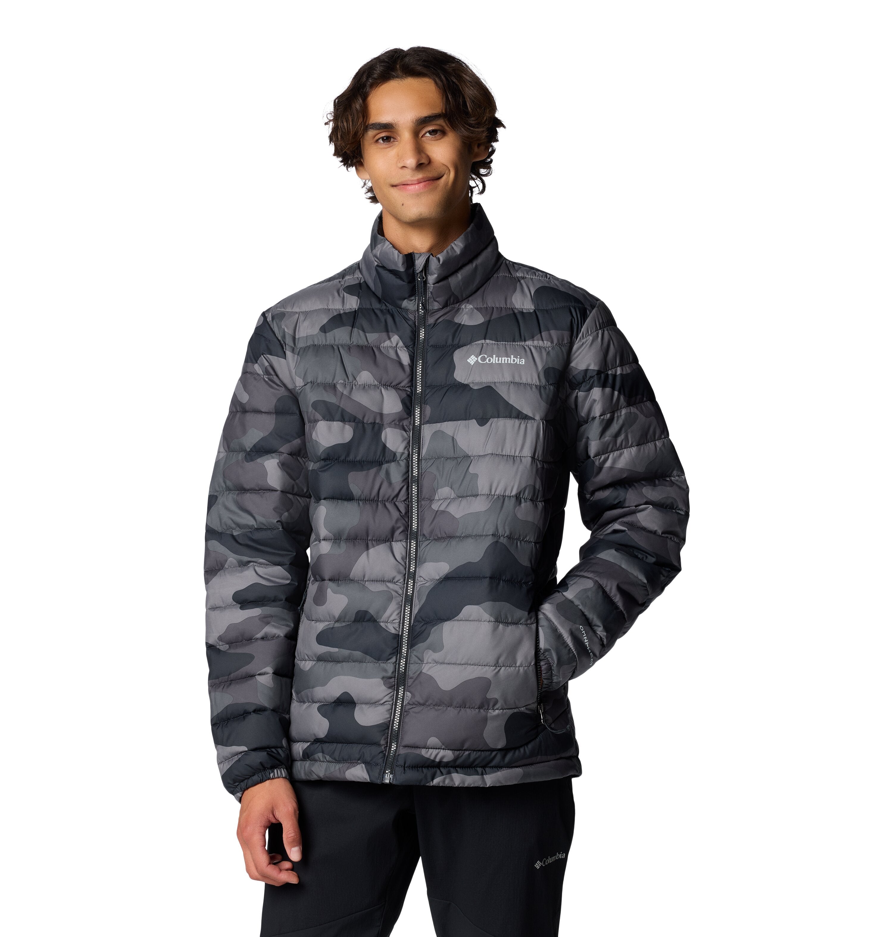 CHAMARRA HOMBRE COLUMBIA |POWDER LITE II PRINTED JACKET