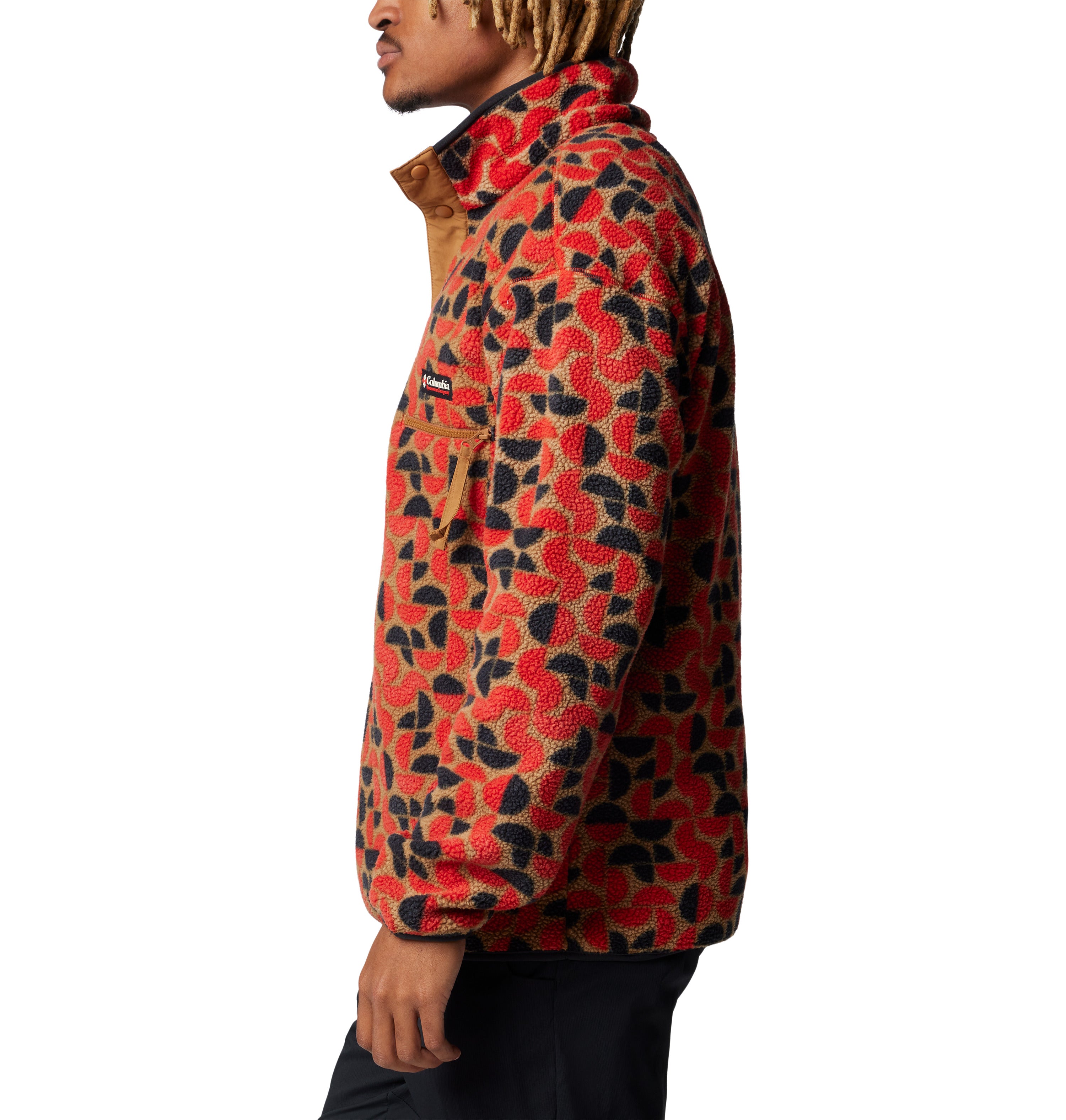 SUDADERA HOMBRE COLUMBIA |  HELVETIA PRINTED HALF SNAP FLEECE