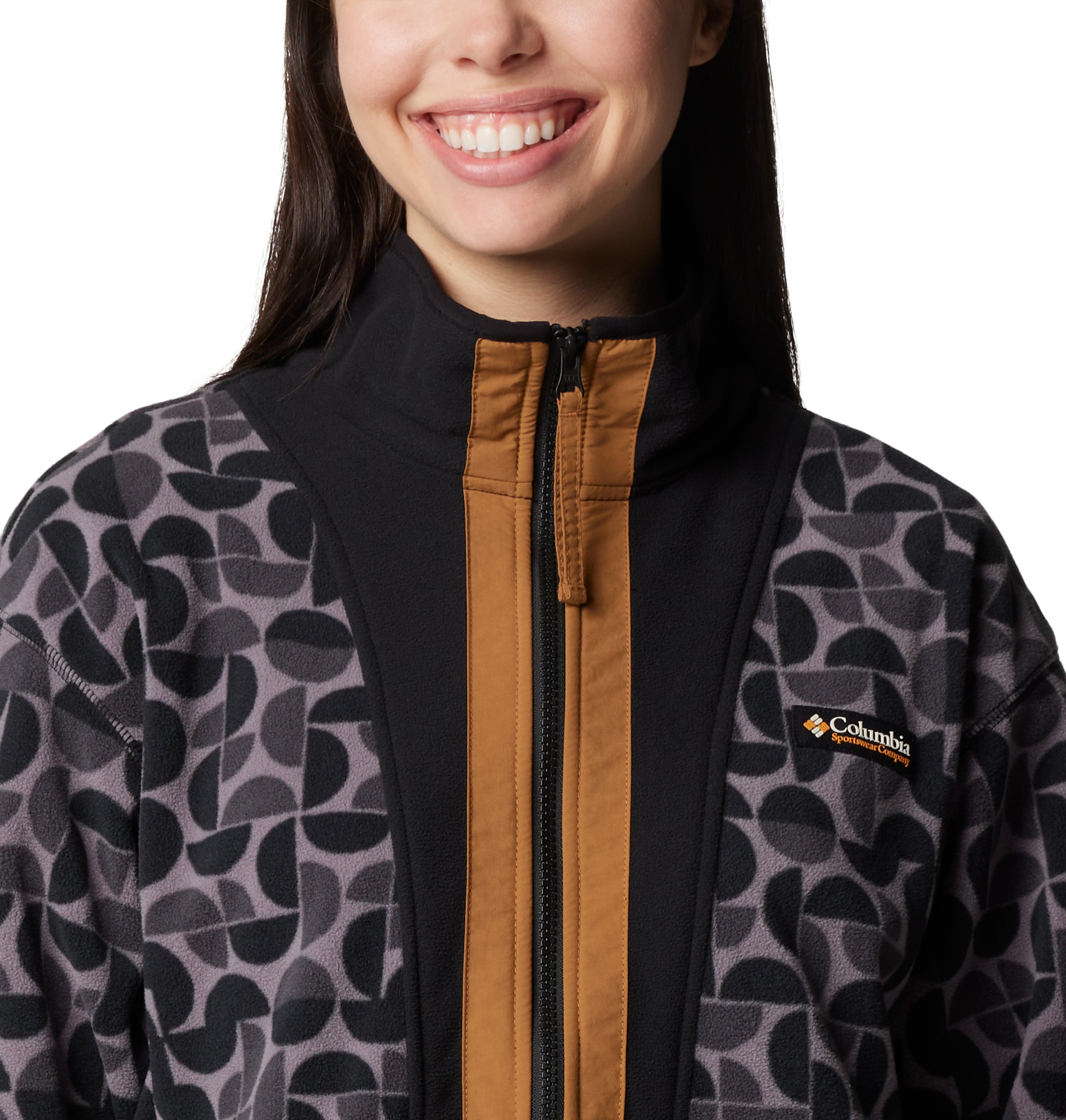 CHAMARRA MUJER COLUMBIA | BACKBOWL II PRINTED FULL ZIP FLEECE