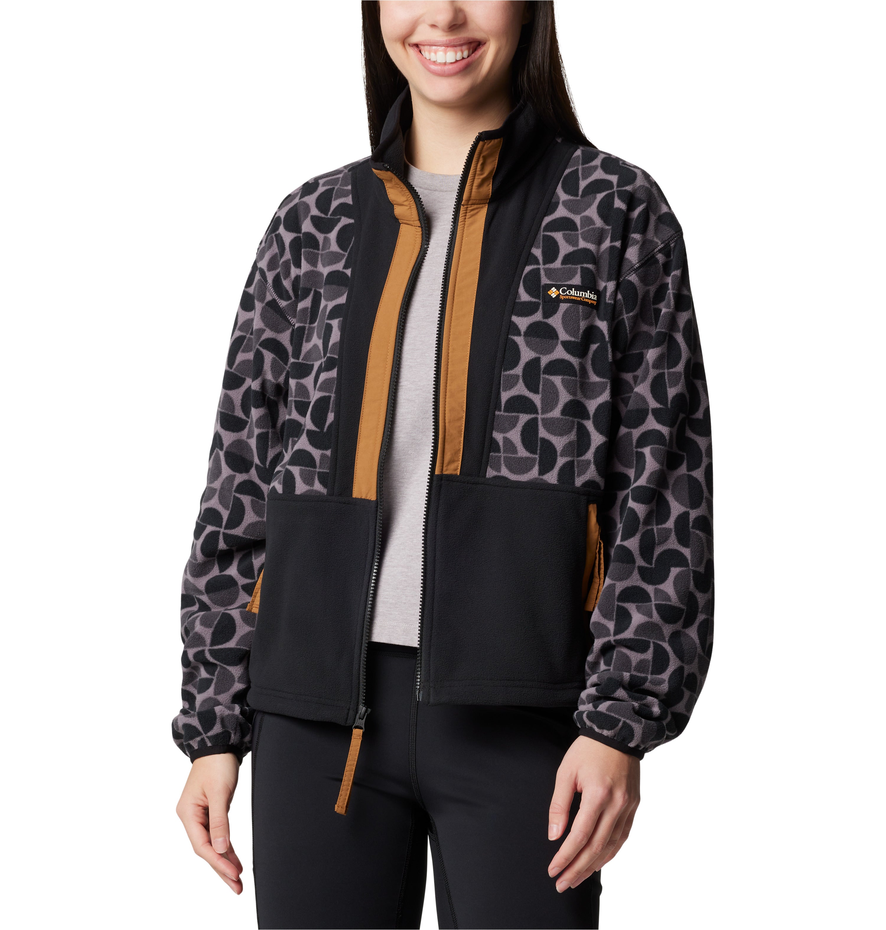 CHAMARRA MUJER COLUMBIA | BACKBOWL II PRINTED FULL ZIP FLEECE