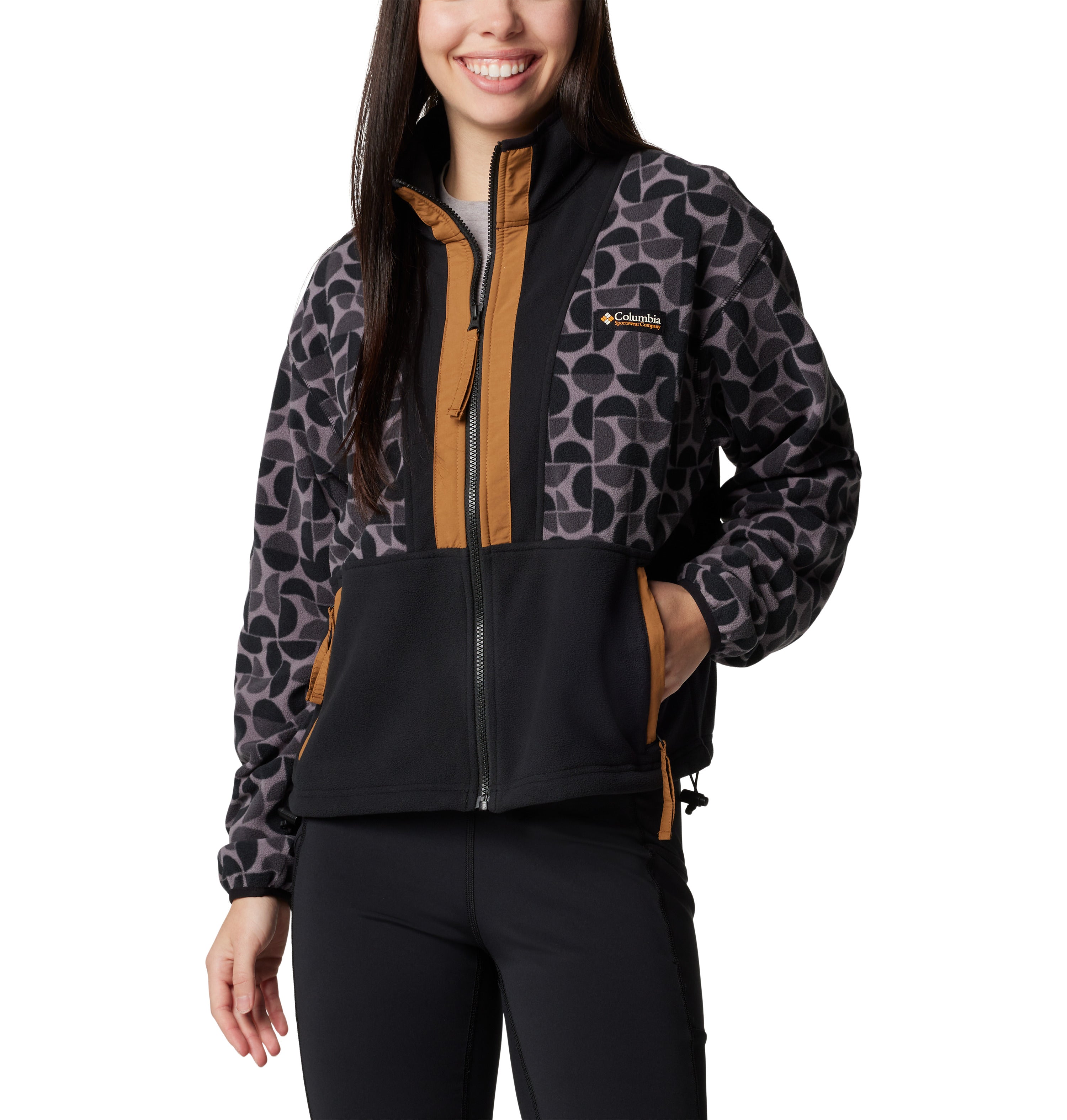 CHAMARRA MUJER COLUMBIA | BACKBOWL II PRINTED FULL ZIP FLEECE