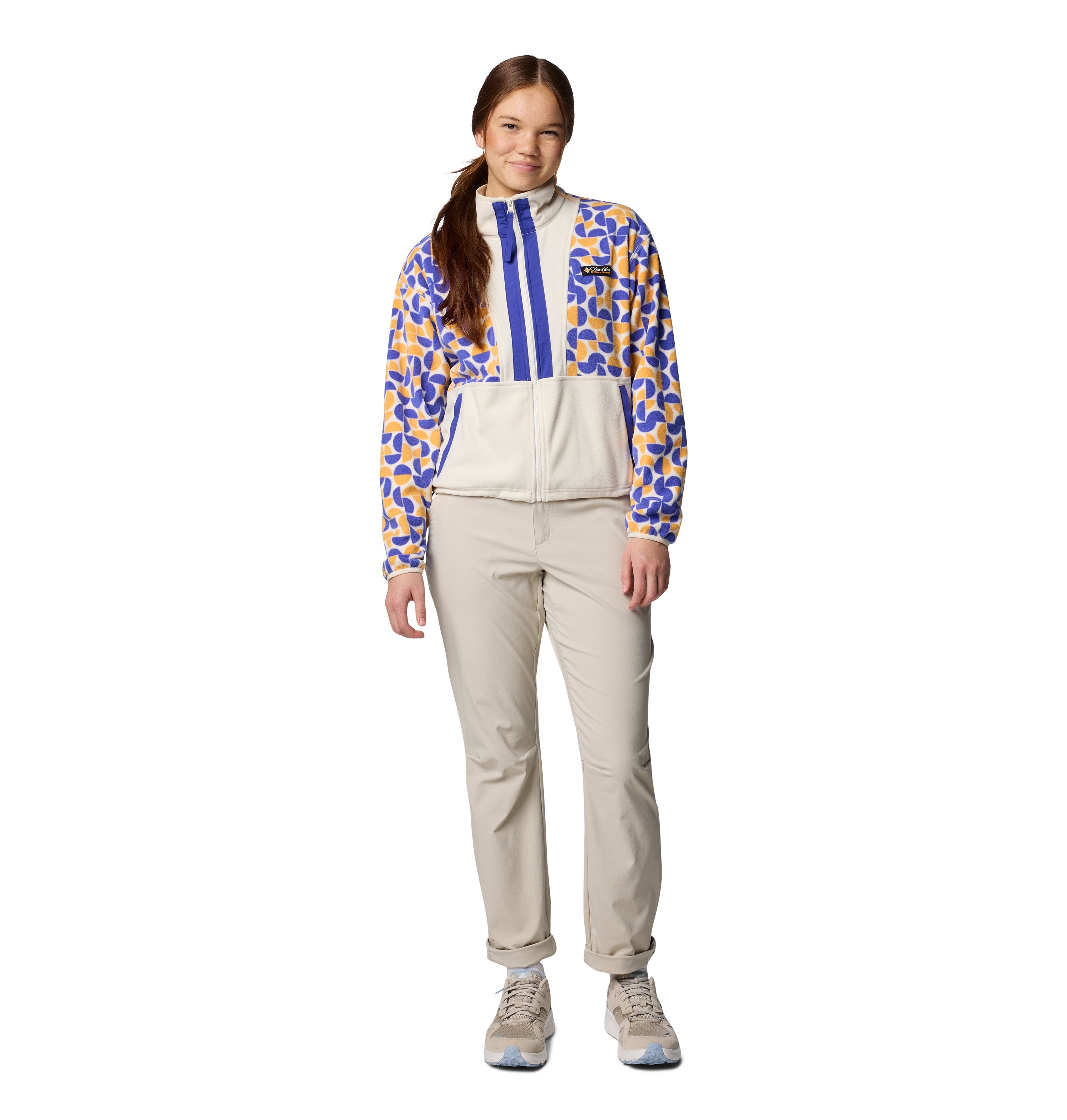 CHAMARRA MUJER COLUMBIA | BACKBOWL II PRINTED FULL ZIP FLEECE