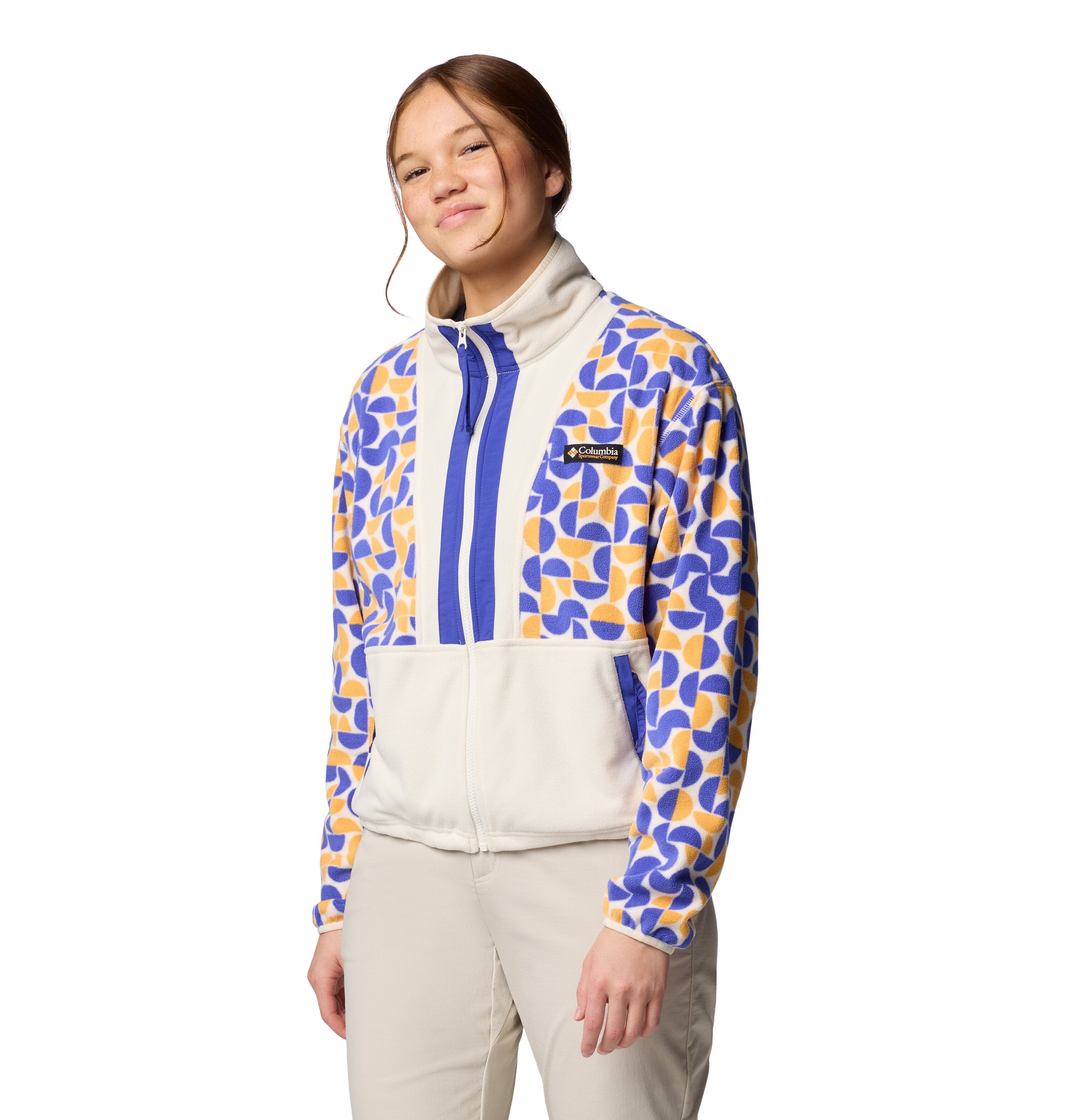 CHAMARRA MUJER COLUMBIA | BACKBOWL II PRINTED FULL ZIP FLEECE