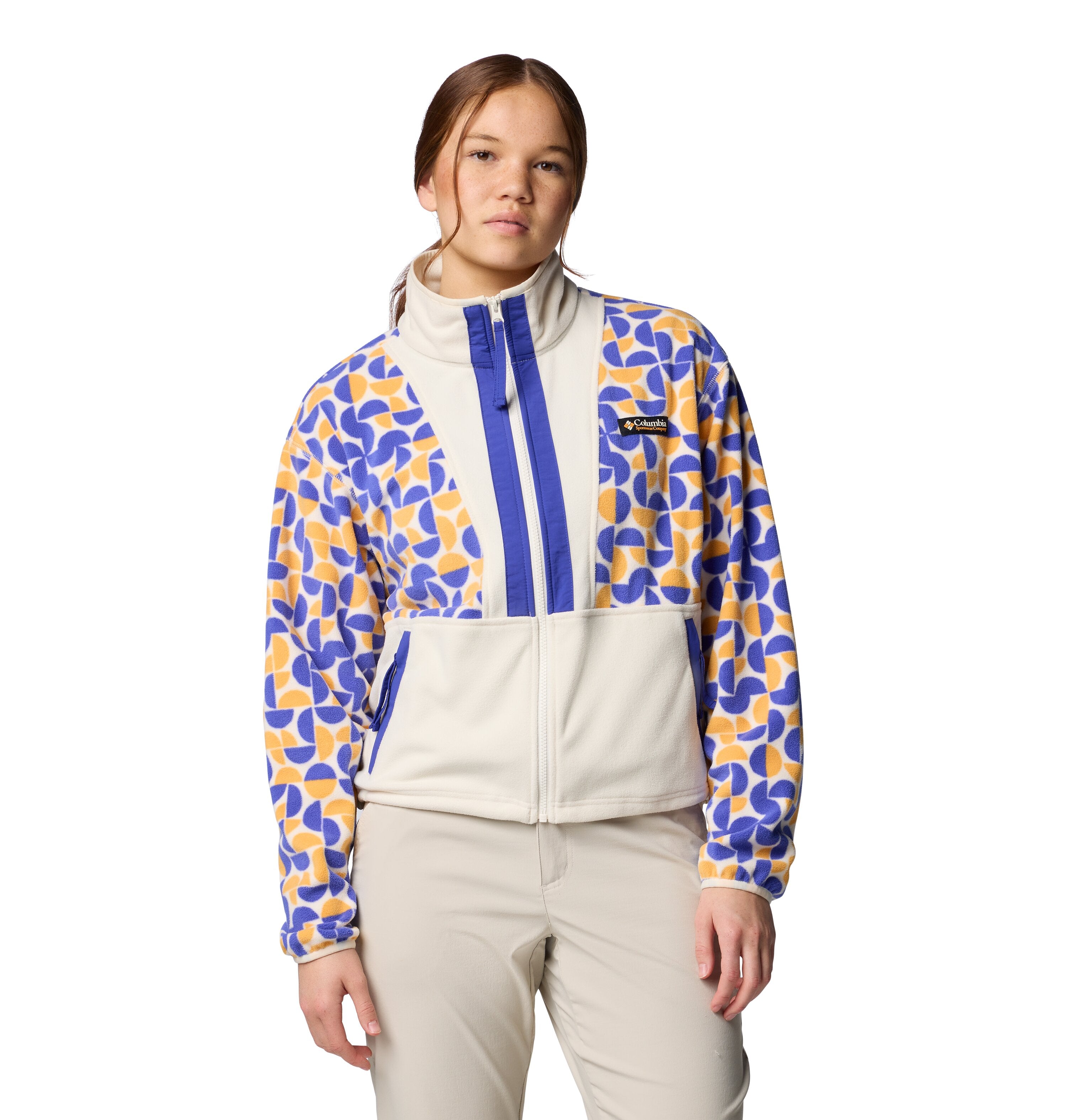 CHAMARRA MUJER COLUMBIA | BACKBOWL II PRINTED FULL ZIP FLEECE