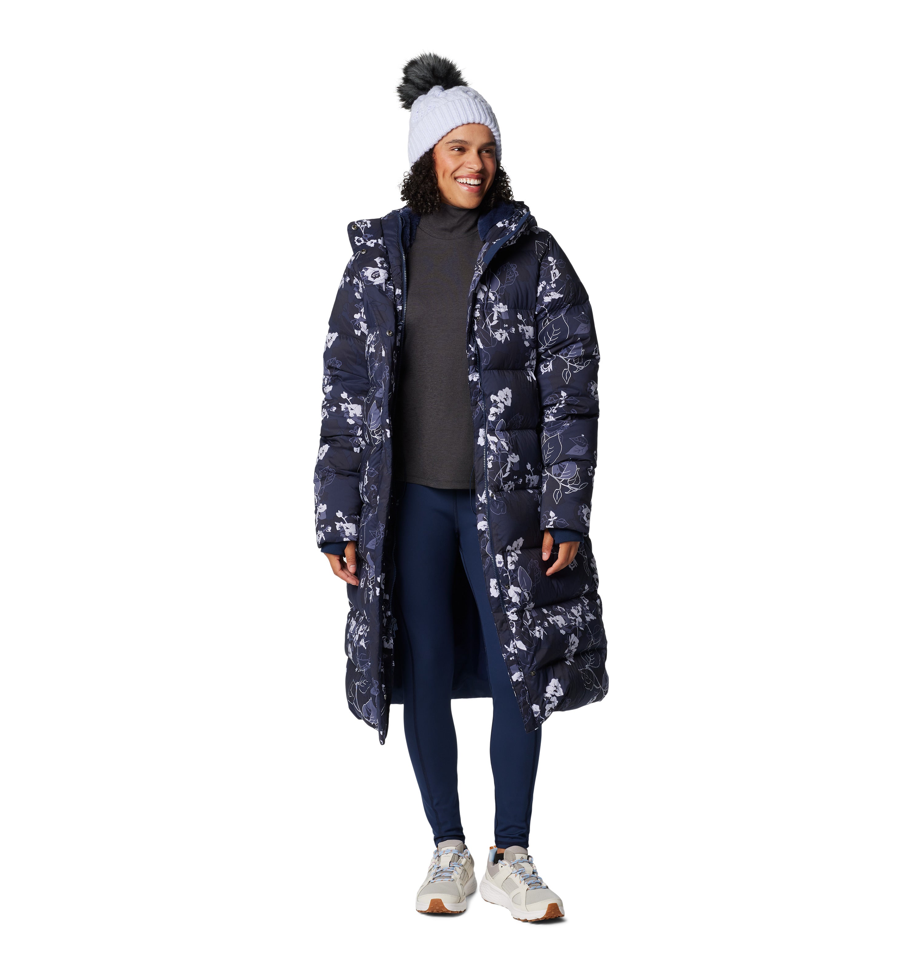 CHAMARRA MUJER COLUMBIA | BOUNDLESS DAYS PRINT LONG DOWN JACKET