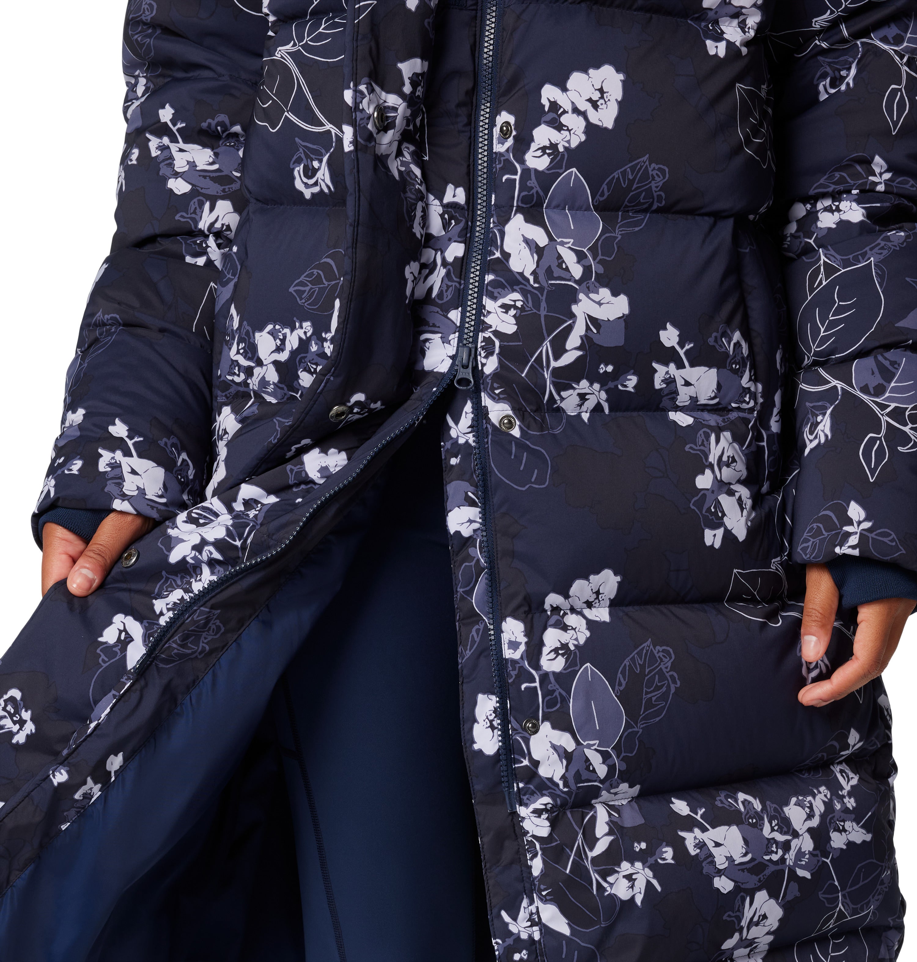 CHAMARRA MUJER COLUMBIA | BOUNDLESS DAYS PRINT LONG DOWN JACKET