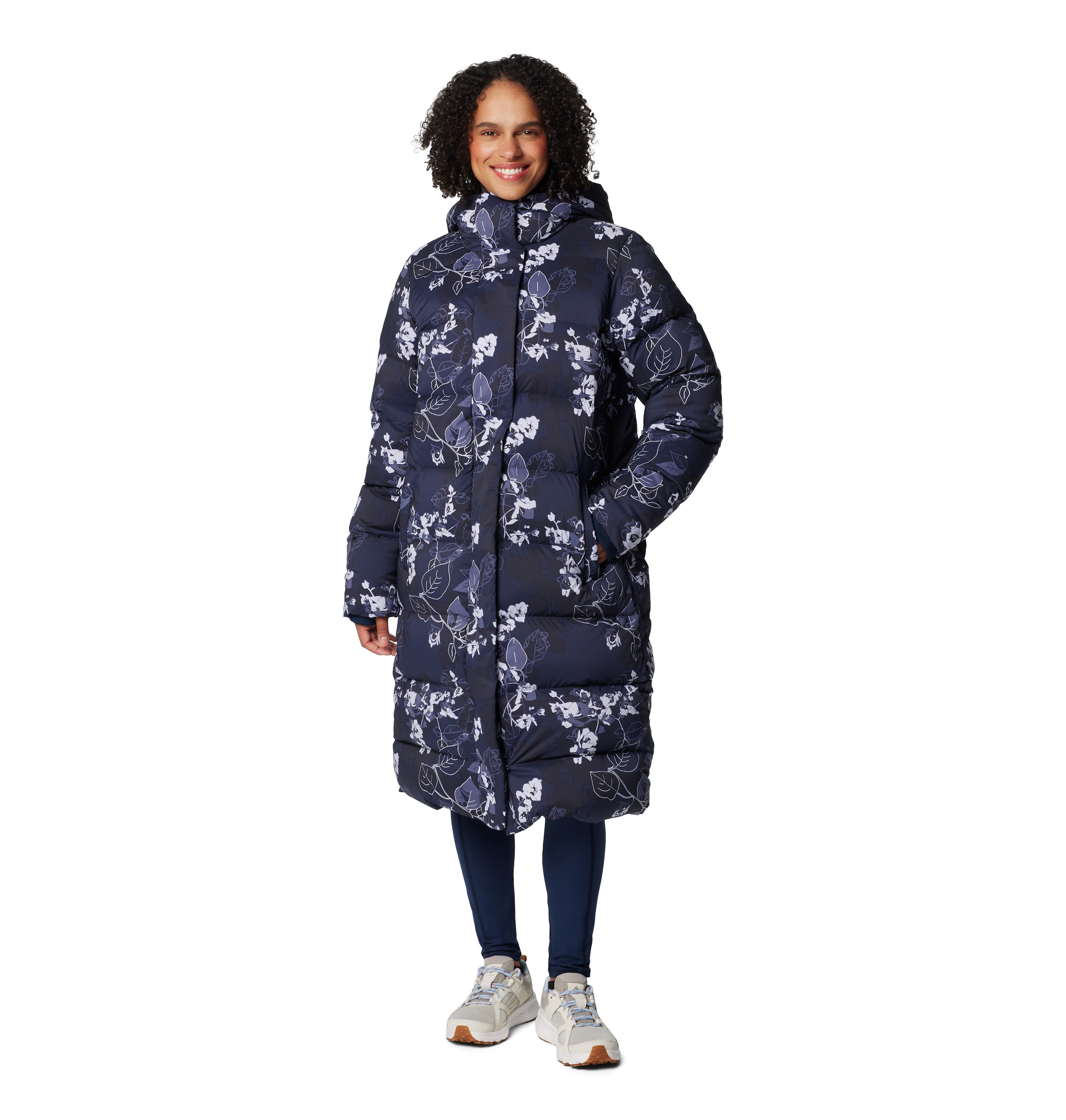 CHAMARRA MUJER COLUMBIA | BOUNDLESS DAYS PRINT LONG DOWN JACKET