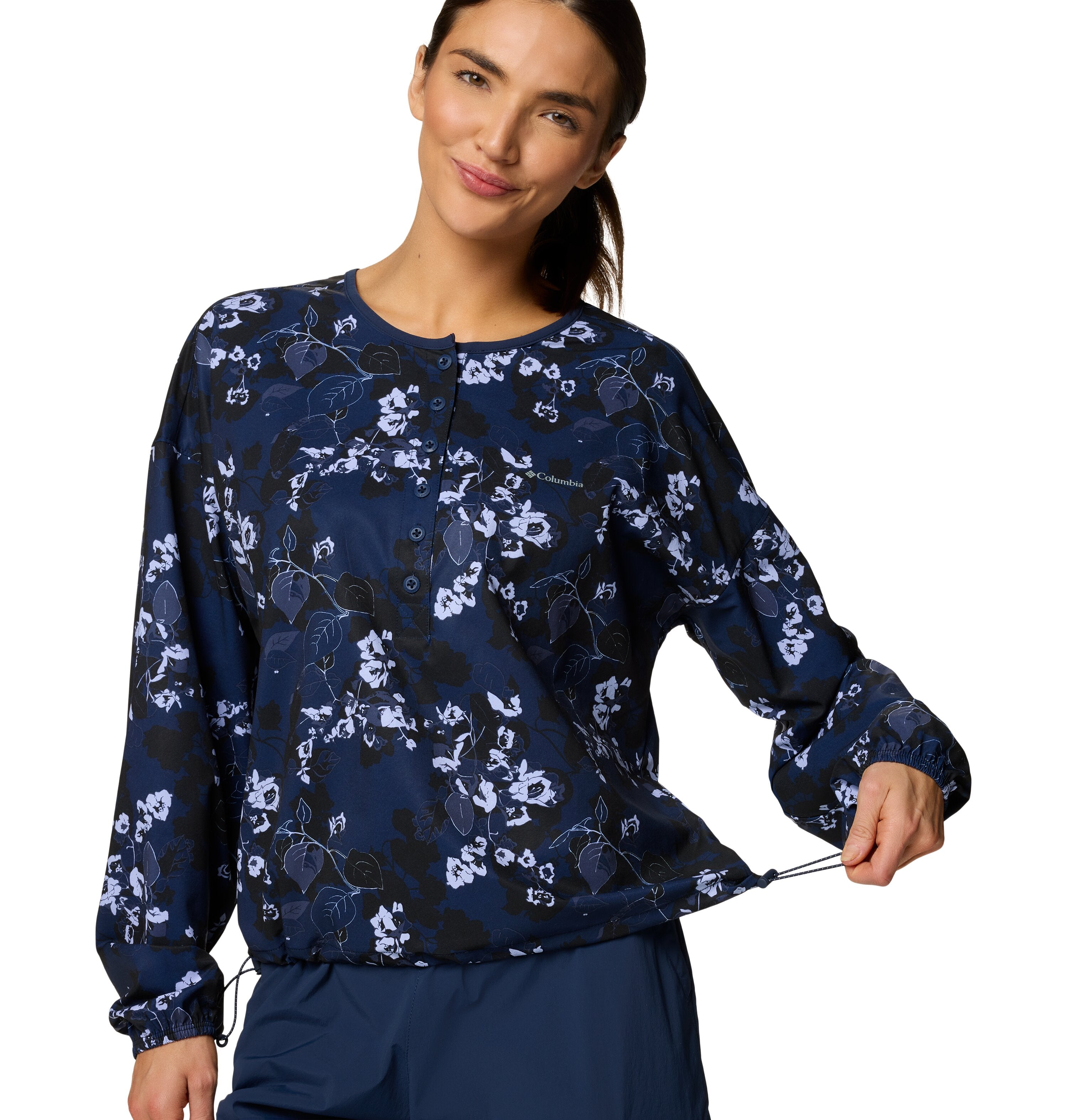 SUDADERA MUJER COLUMBIA | BOUNDLESS AVENUE PRINTED TOP