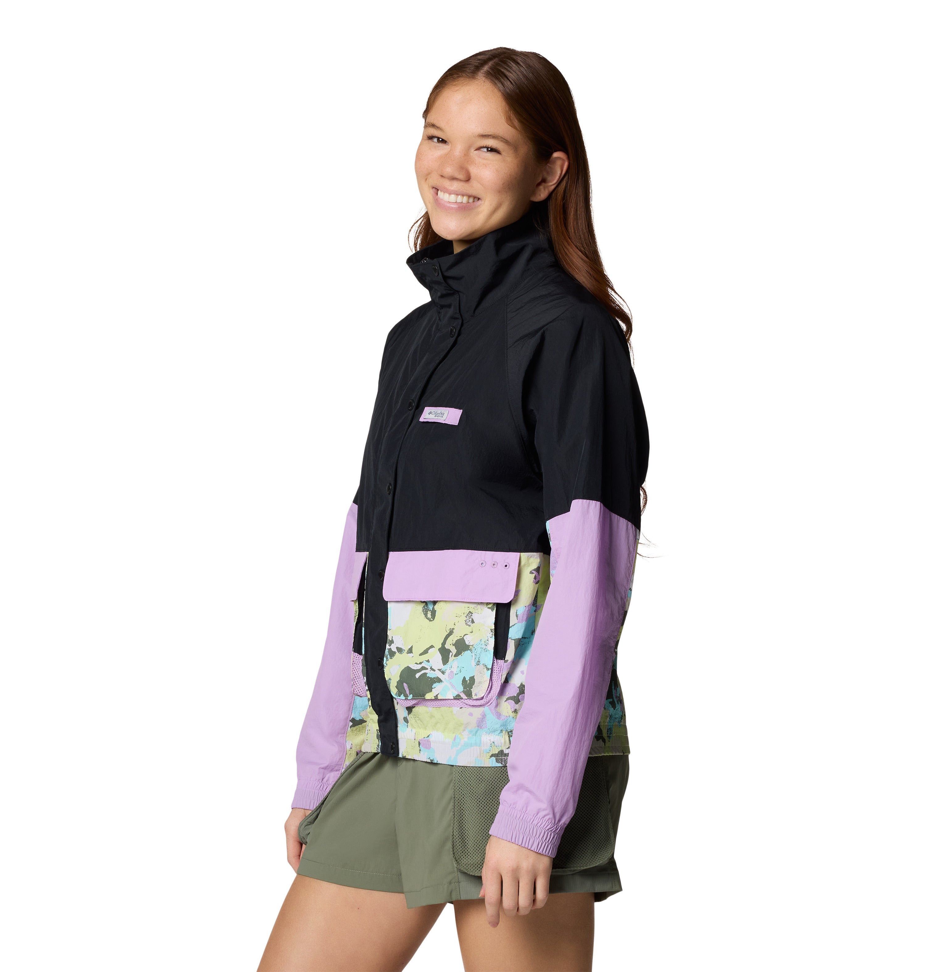 CHAMARRA MUJER COLUMBIA | PFG OPEN WATER WINDBREAKER