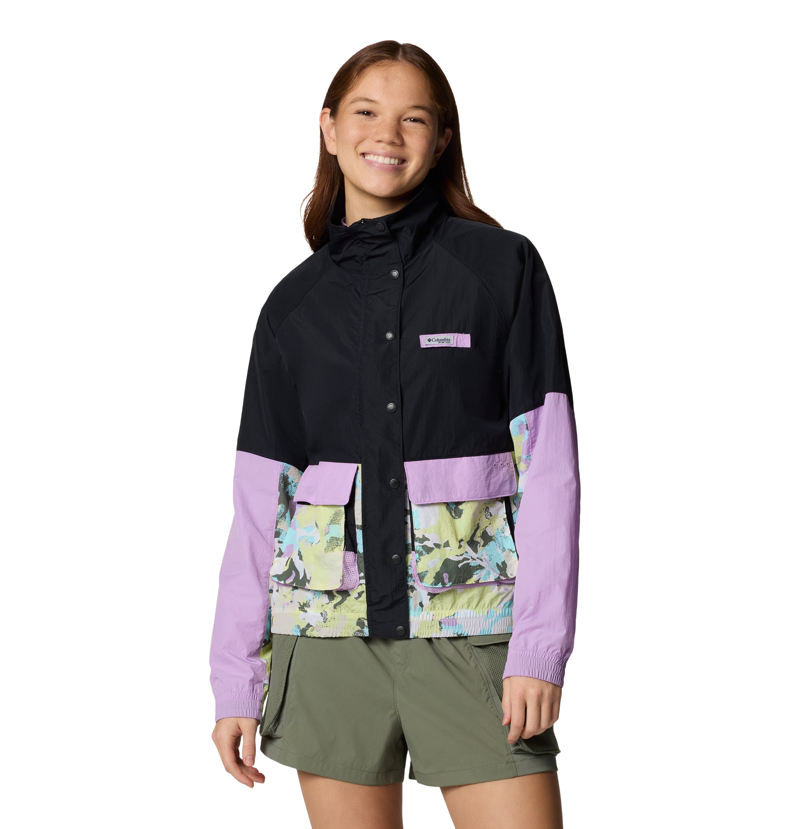 CHAMARRA MUJER COLUMBIA | PFG OPEN WATER WINDBREAKER