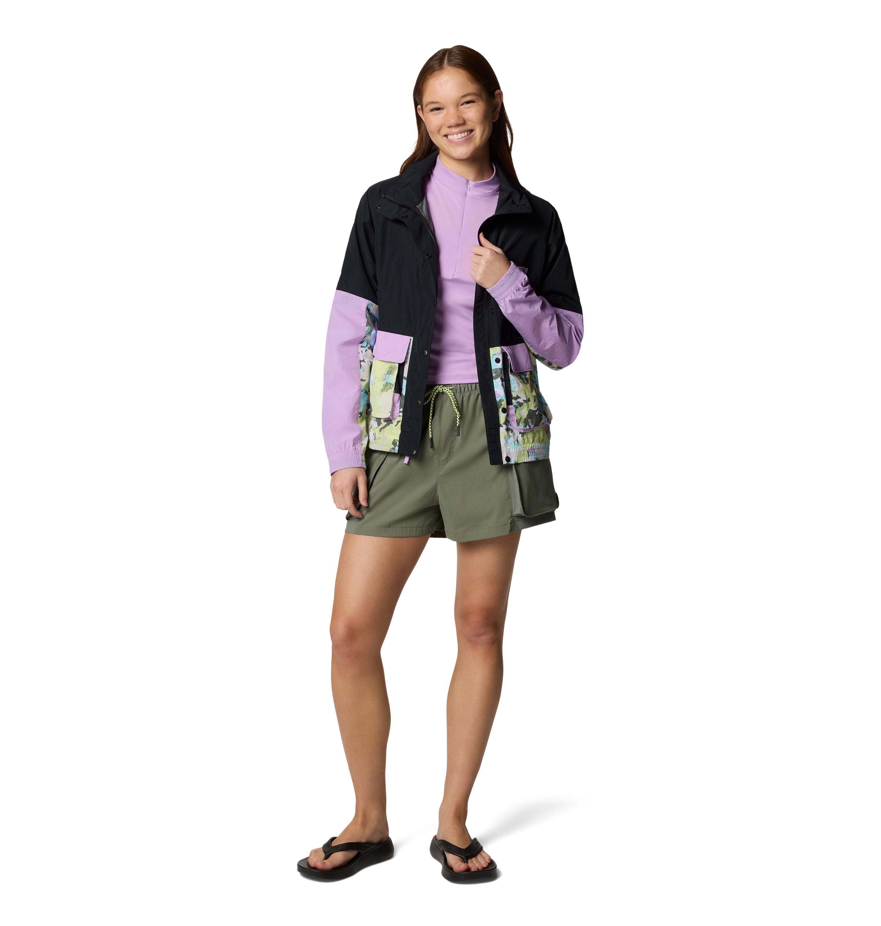 CHAMARRA MUJER COLUMBIA | PFG OPEN WATER WINDBREAKER