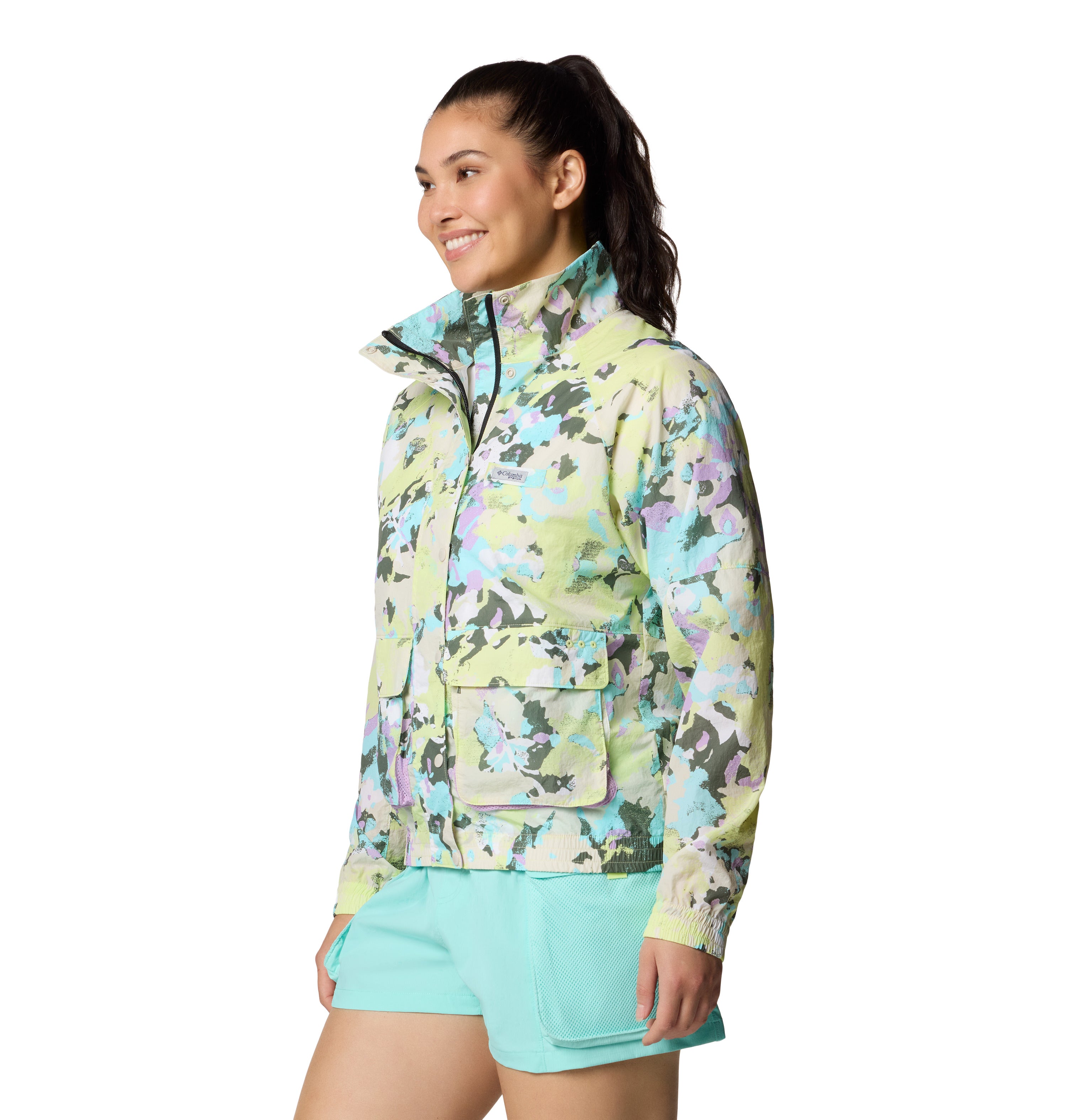 CHAMARRA MUJER COLUMBIA | PFG OPEN WATER WINDBREAKER