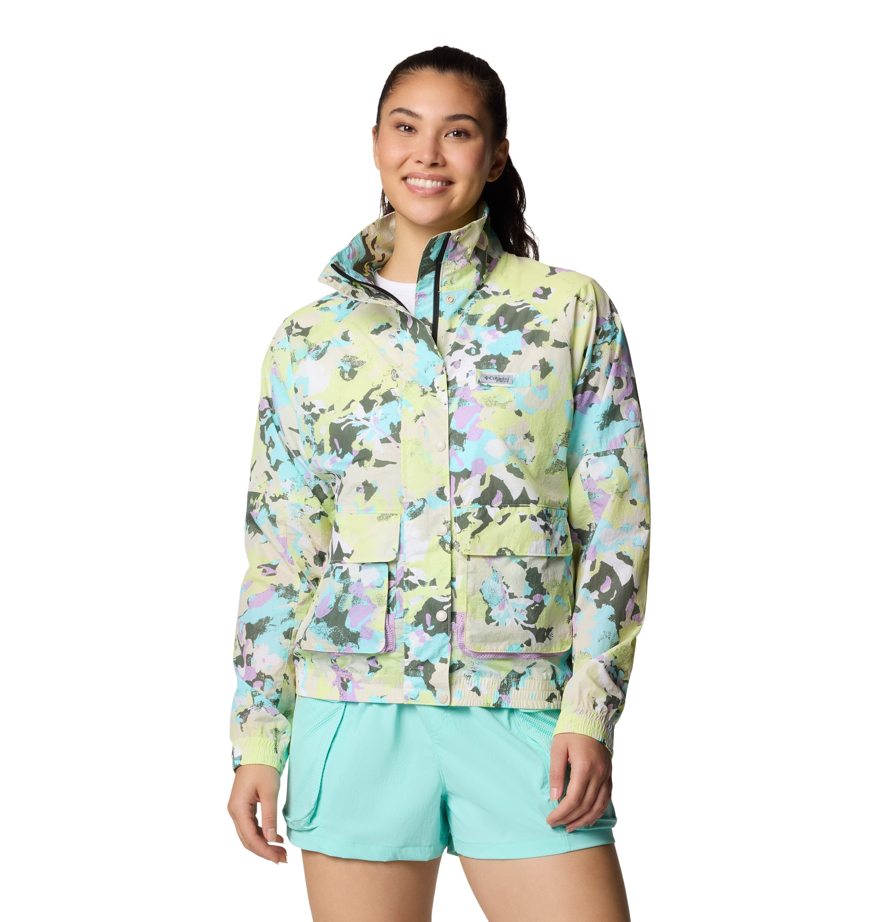 CHAMARRA MUJER COLUMBIA | PFG OPEN WATER WINDBREAKER