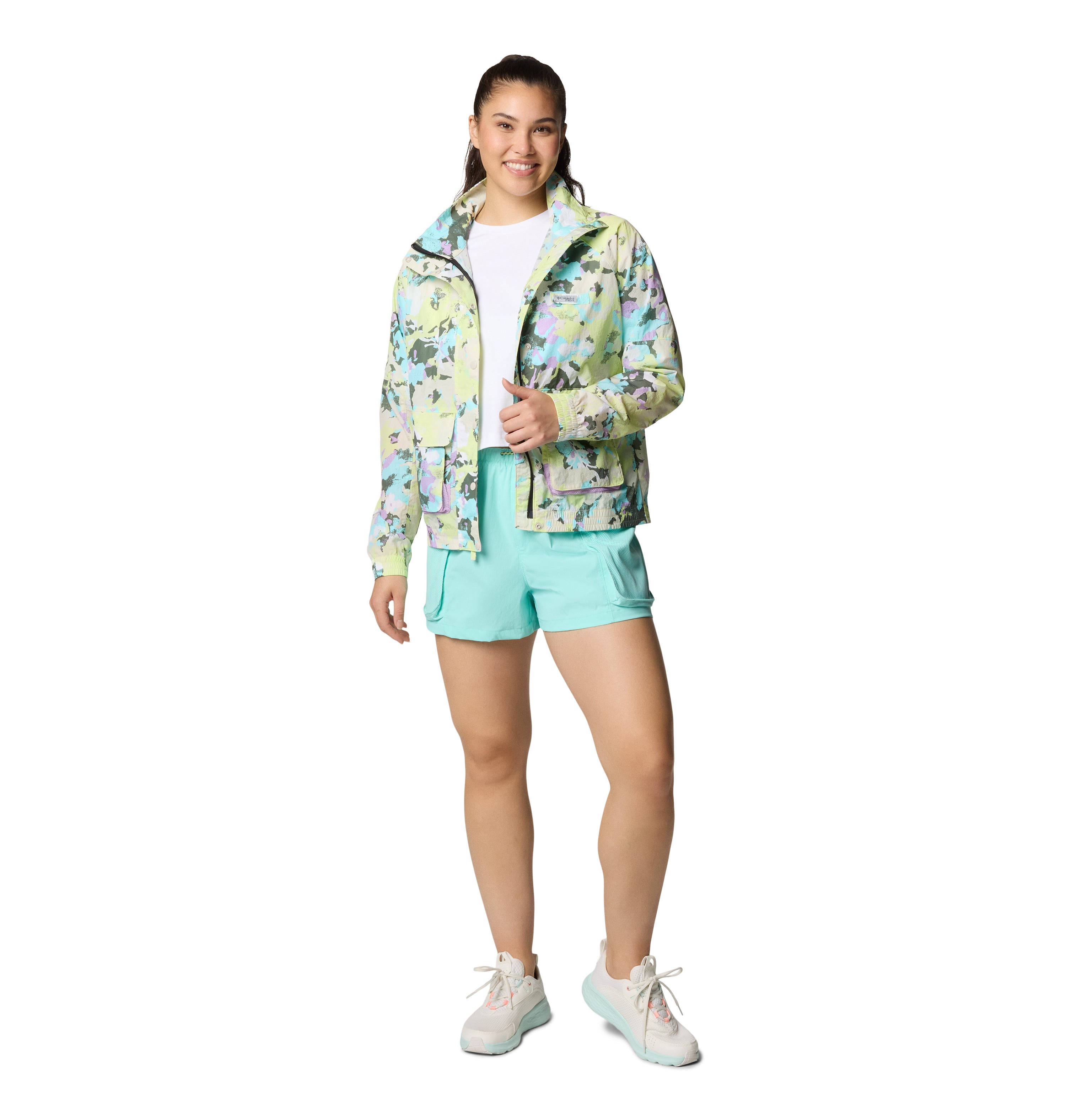 CHAMARRA MUJER COLUMBIA | PFG OPEN WATER WINDBREAKER