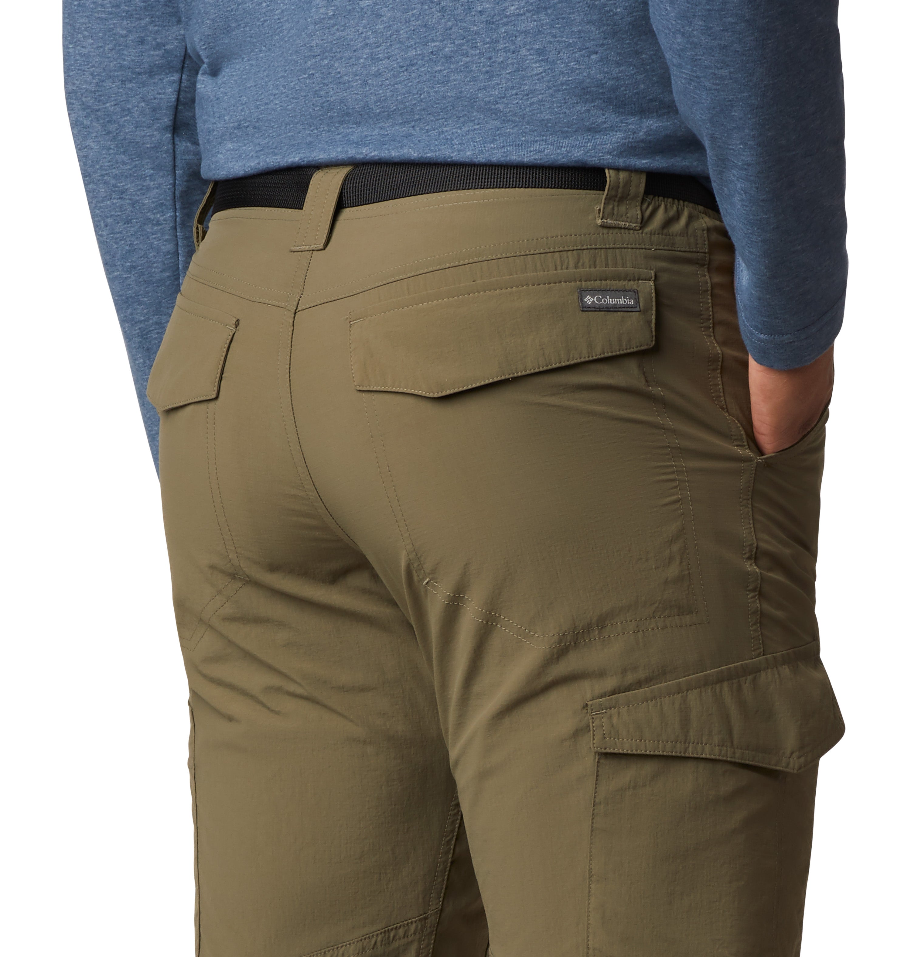 PANTALÓN CARGO HOMBRE COLUMBIA | SILVER RIDGE 32 LARGO