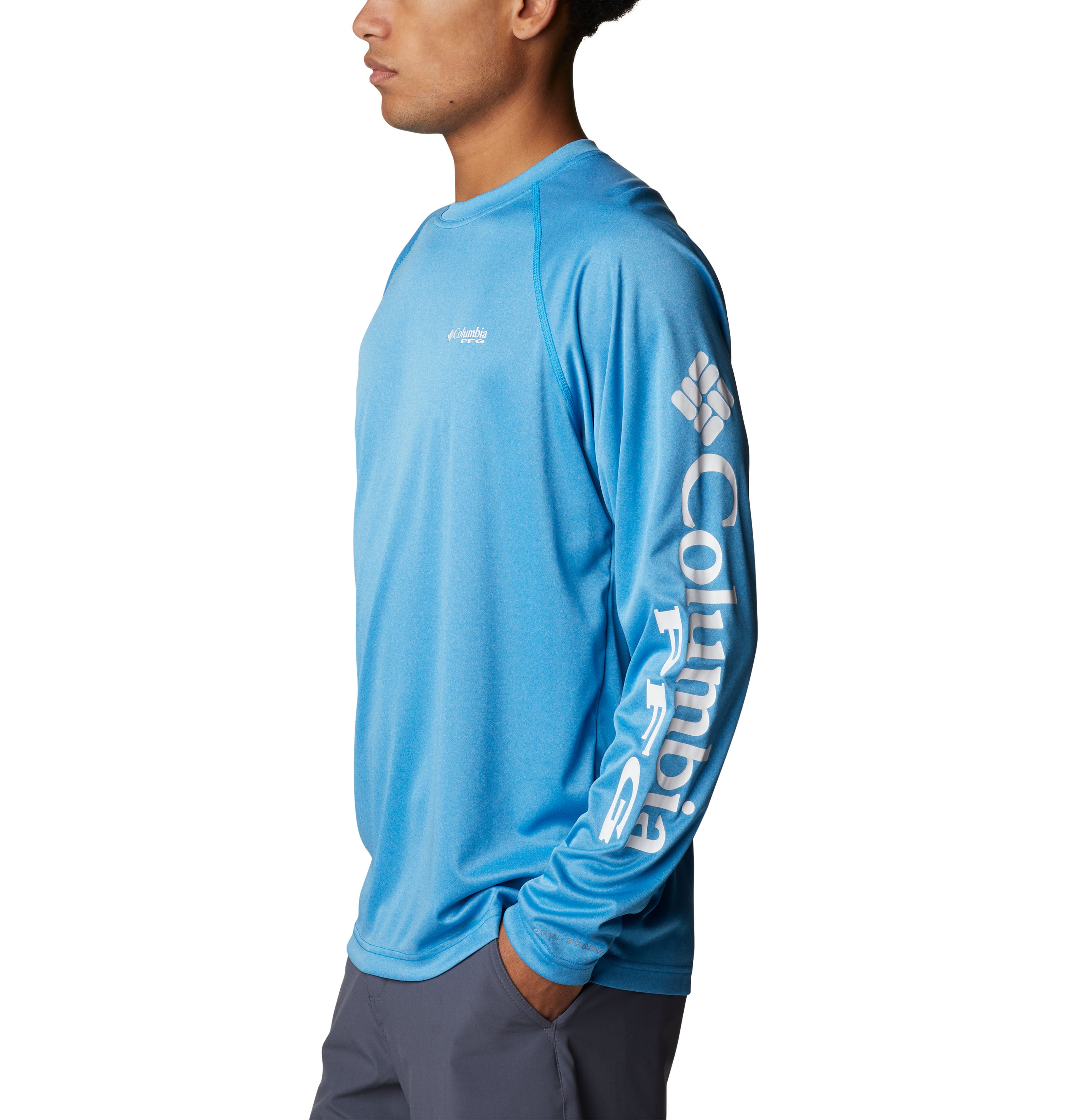 PLAYERA HOMBRE COLUMBIA | TERMINAL TACKLE HEATHER