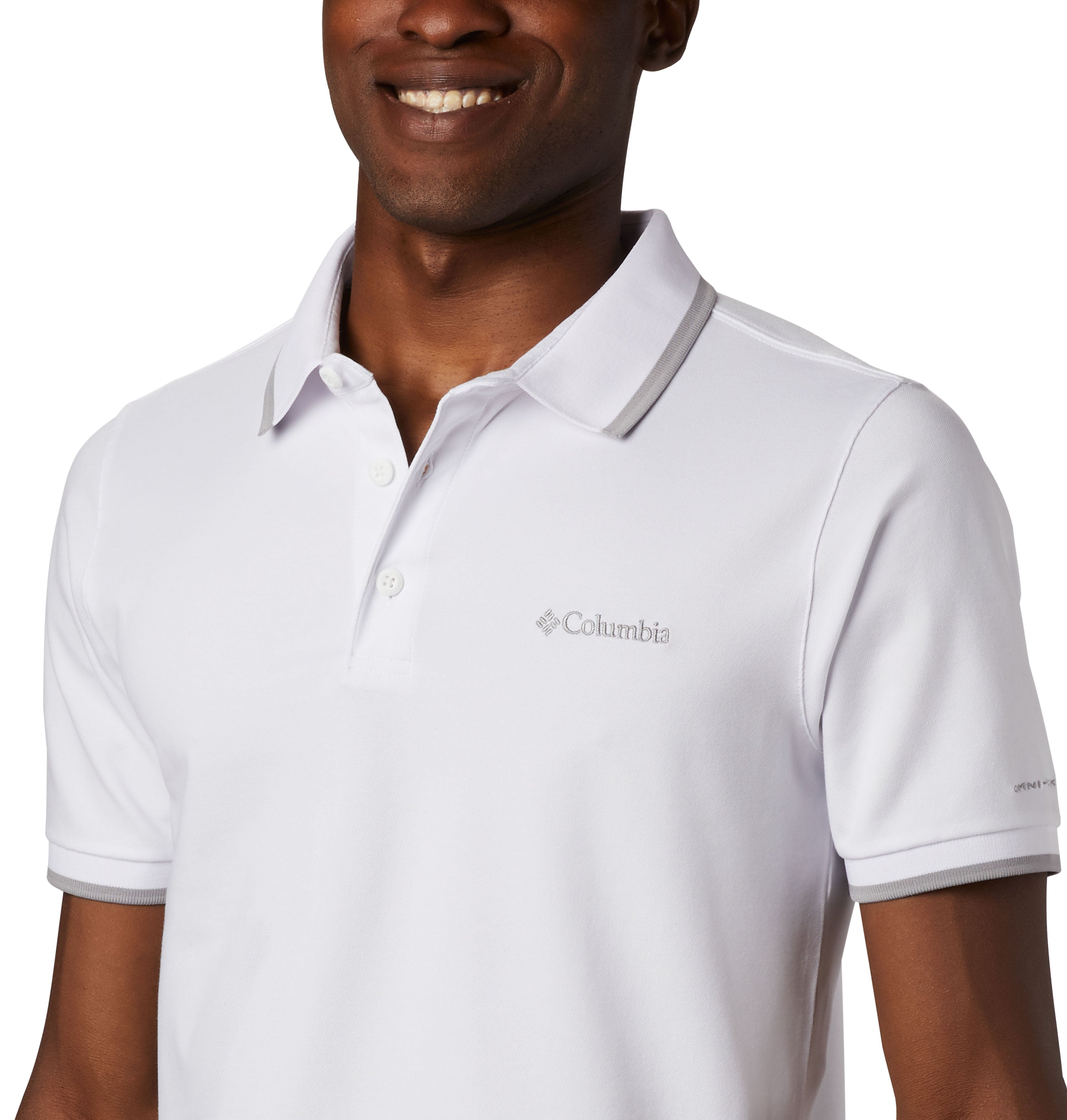 PLAYERA TIPO POLO HOMBRE COLUMBIA | COVE DOME BUTTE SOLID PIQUÉ