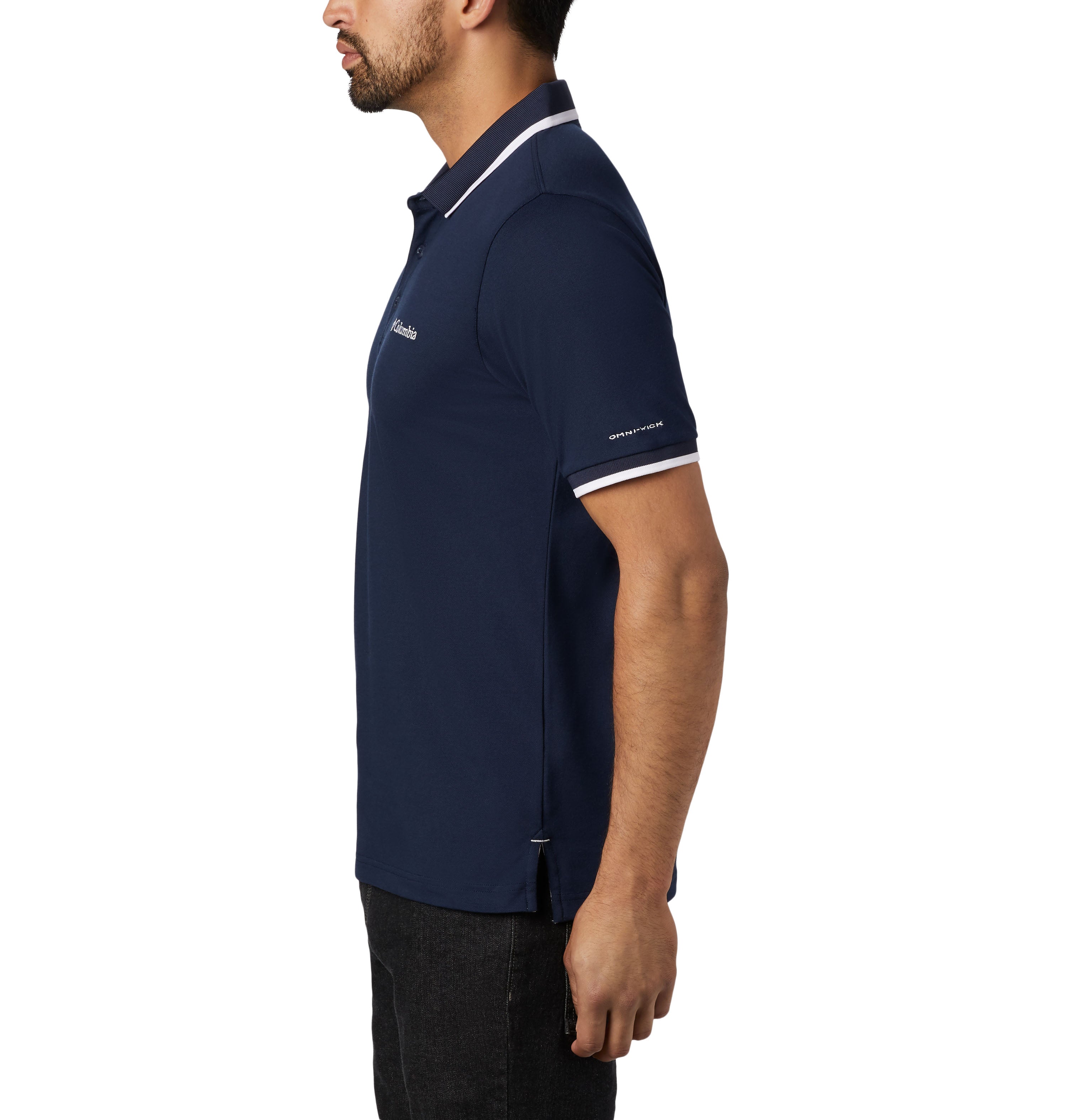 PLAYERA TIPO POLO HOMBRE COLUMBIA | COVE DOME BUTTE SOLID PIQUÉ