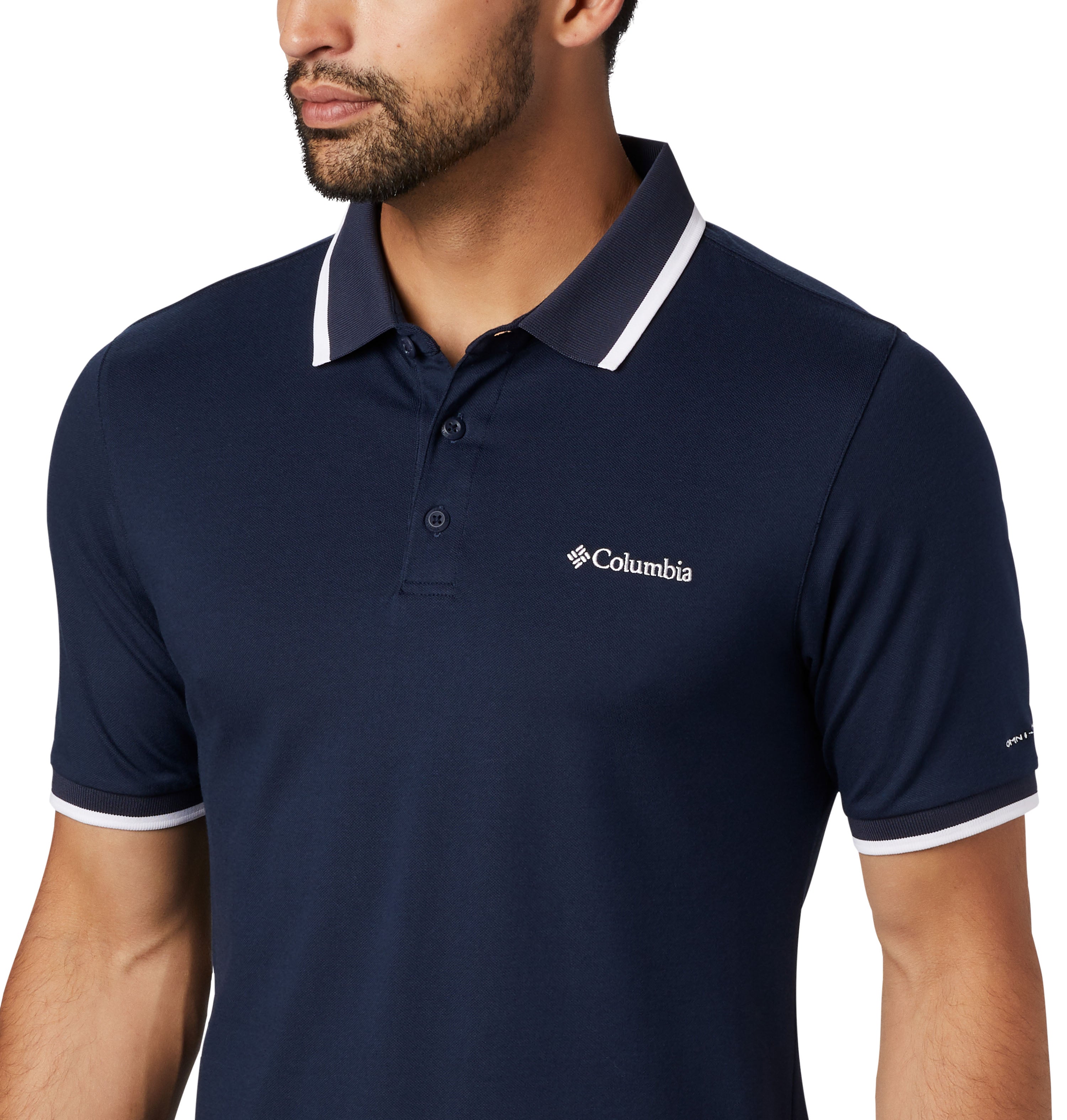 PLAYERA TIPO POLO HOMBRE COLUMBIA | COVE DOME BUTTE SOLID PIQUÉ