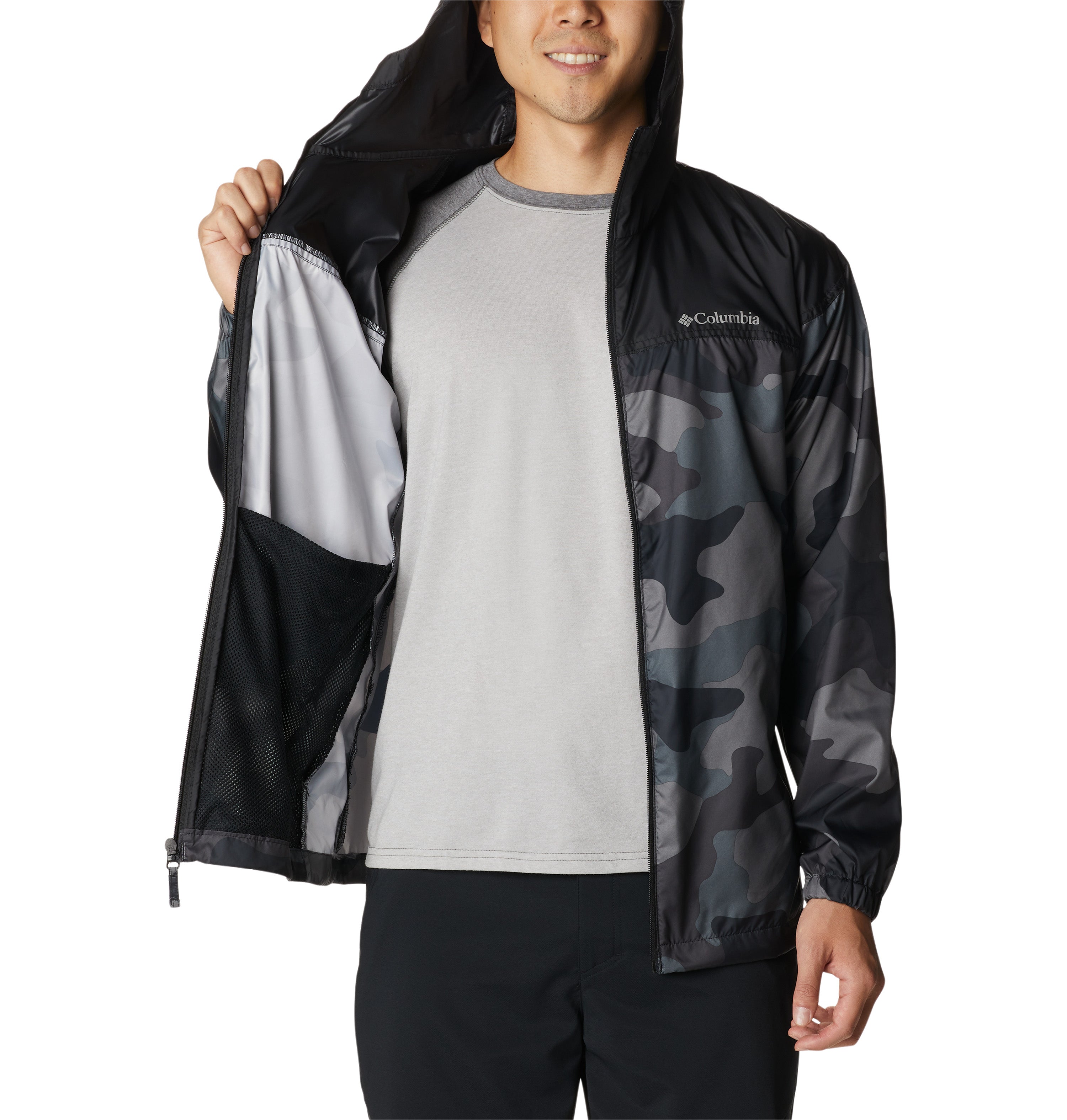 CHAMARRA ROMPEVIENTOS HOMBRE COLUMBIA | FLASH CHALLENGER NOVELTY WINDBREAKER