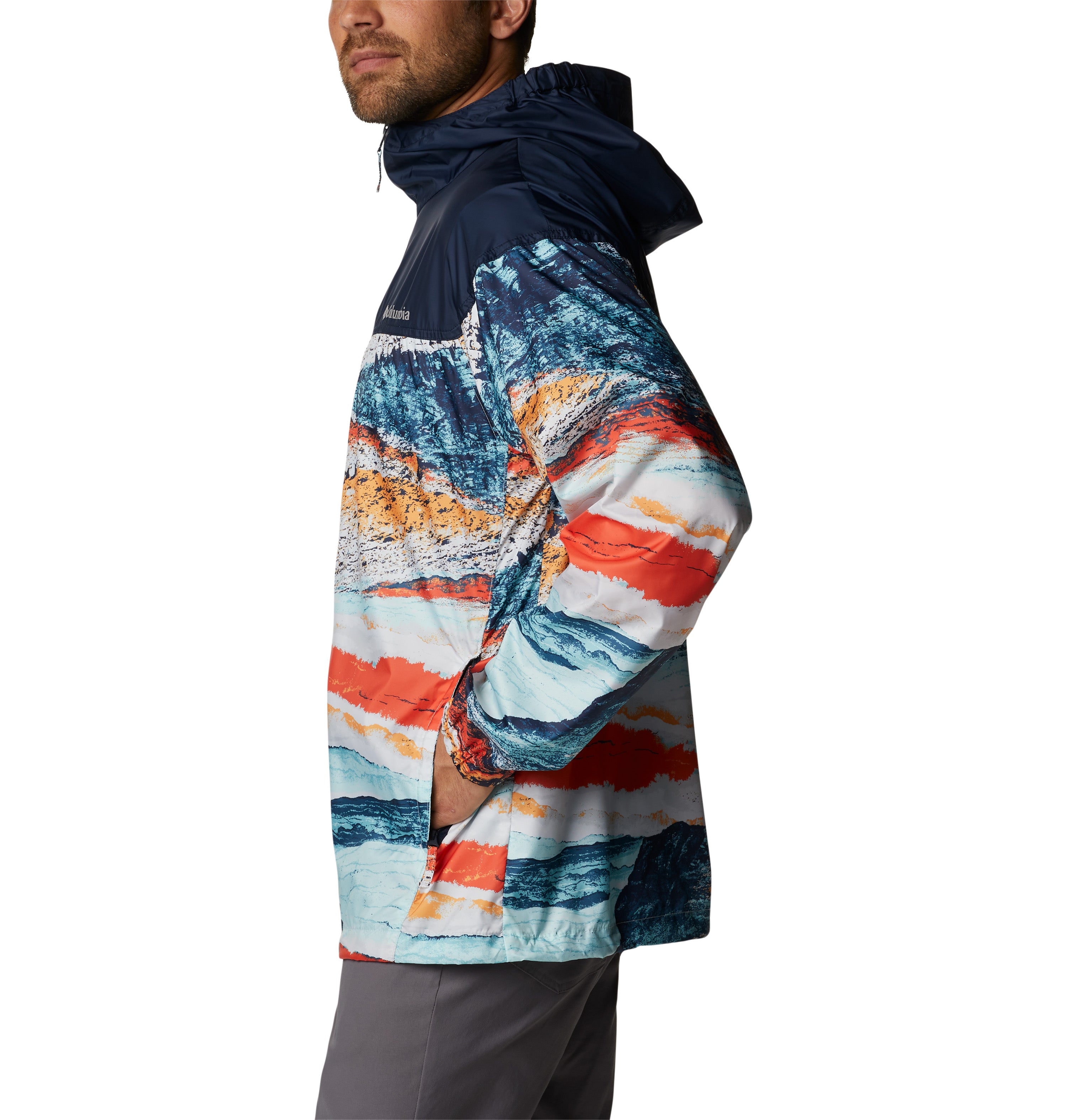 CHAMARRA ROMPEVIENTOS HOMBRE COLUMBIA | FLASH CHALLENGER NOVELTY WINDBREAKER