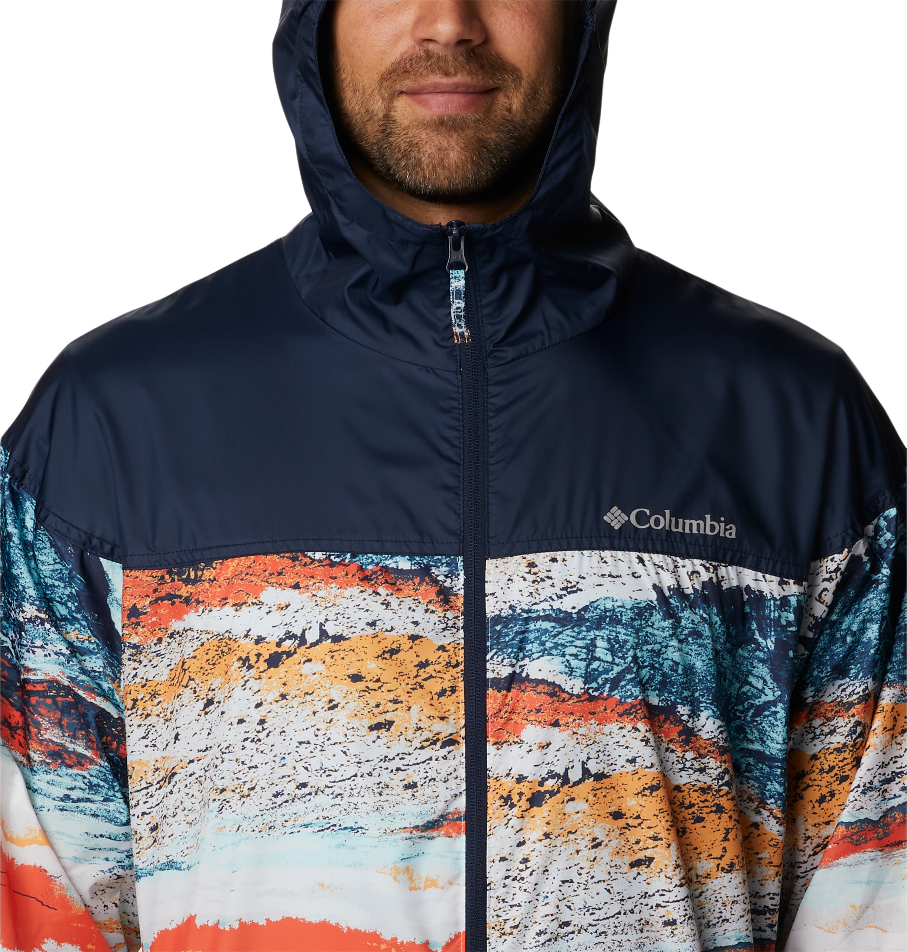 CHAMARRA ROMPEVIENTOS HOMBRE COLUMBIA | FLASH CHALLENGER NOVELTY WINDBREAKER