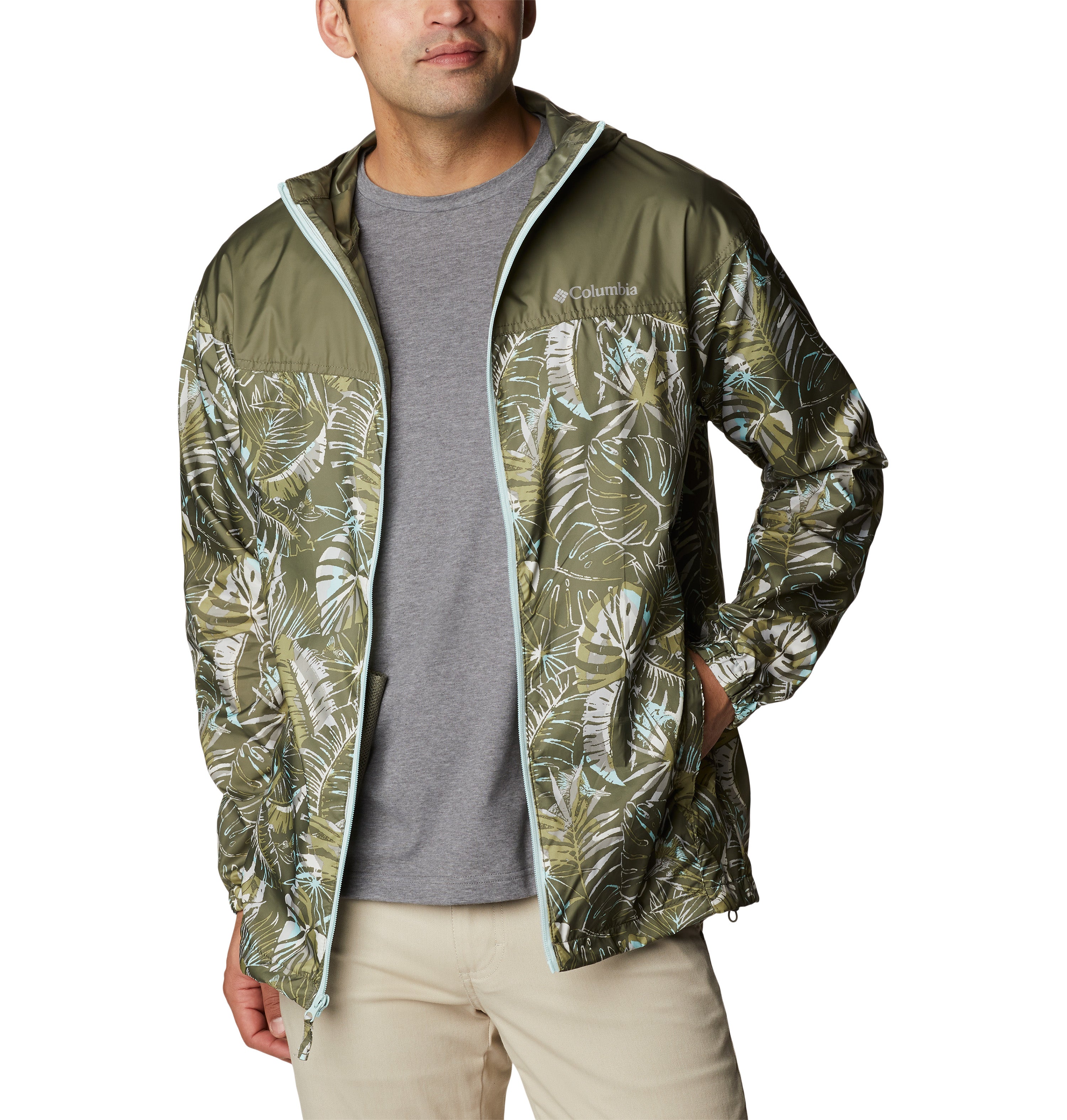 CHAMARRA ROMPEVIENTOS HOMBRE COLUMBIA | FLASH CHALLENGER NOVELTY WINDBREAKER