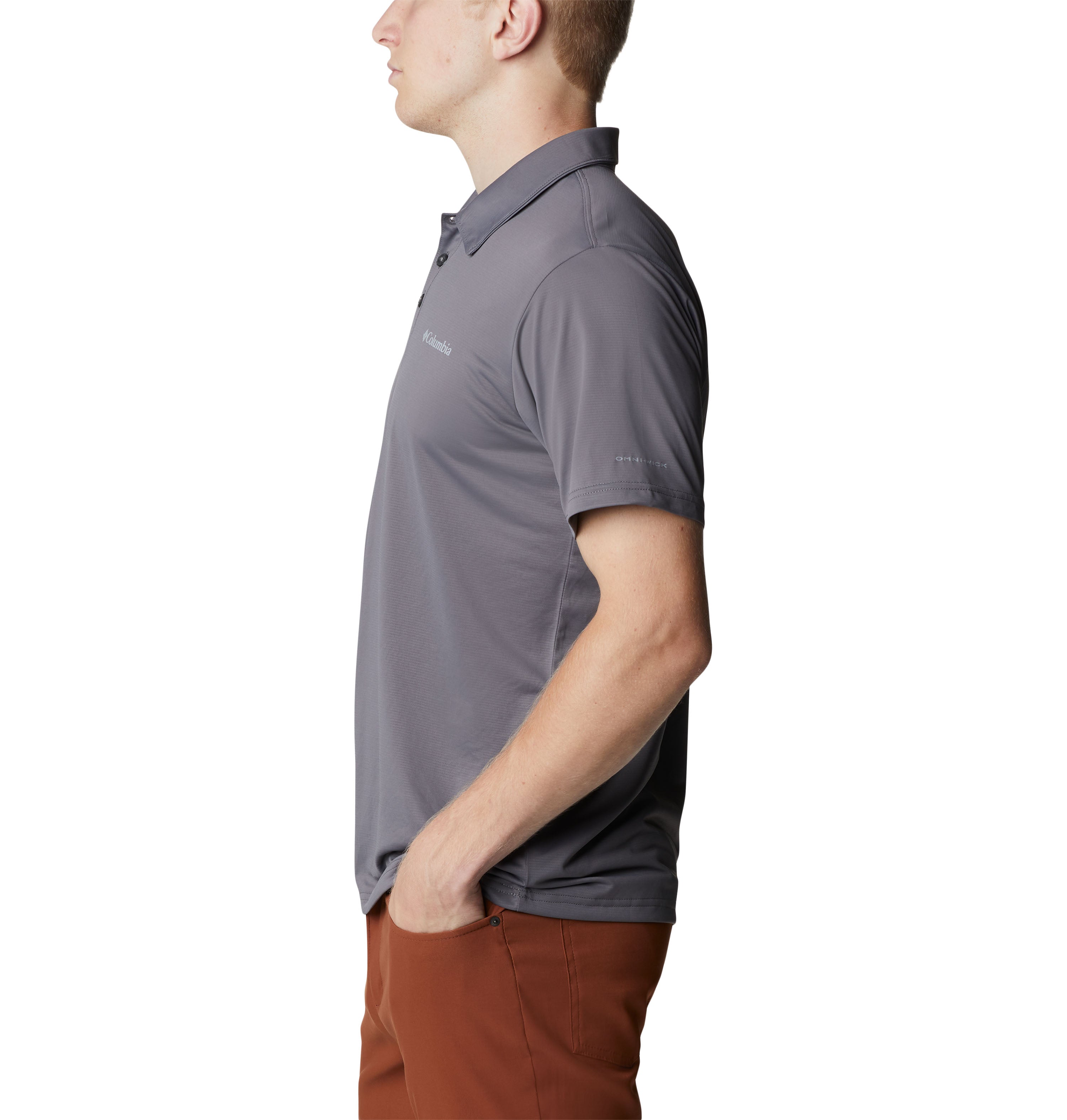 PLAYERA TIPO POLO HOMBRE COLUMBIA | HIKE