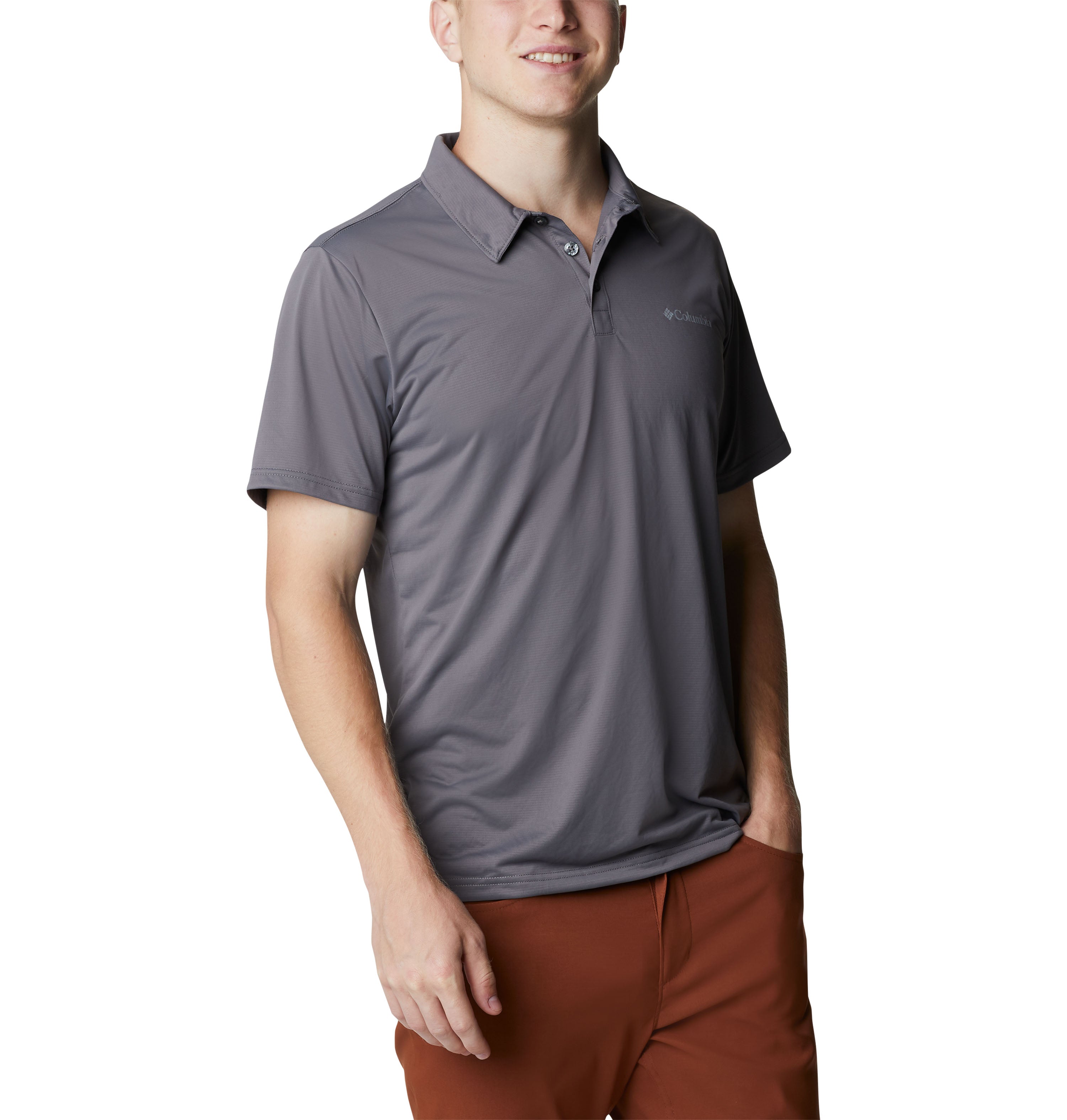 PLAYERA TIPO POLO HOMBRE COLUMBIA | HIKE